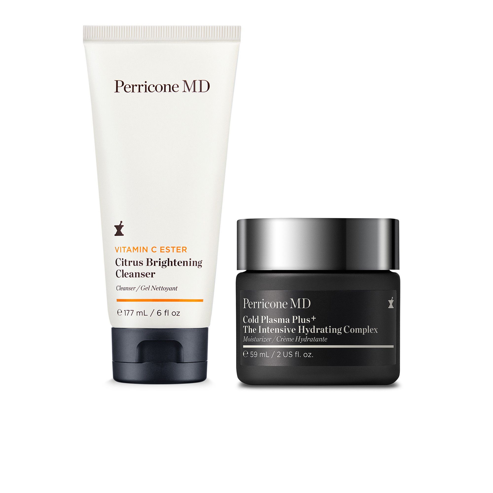 QVC Perricone MD Hydrating Duo: Cold Plasma+Cleanser Vit C