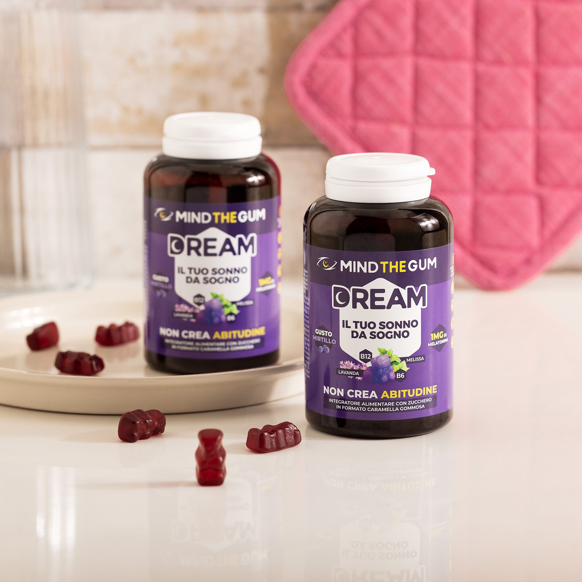 Mind The Gum
Dream Duo
integratore
(2x60gommose)