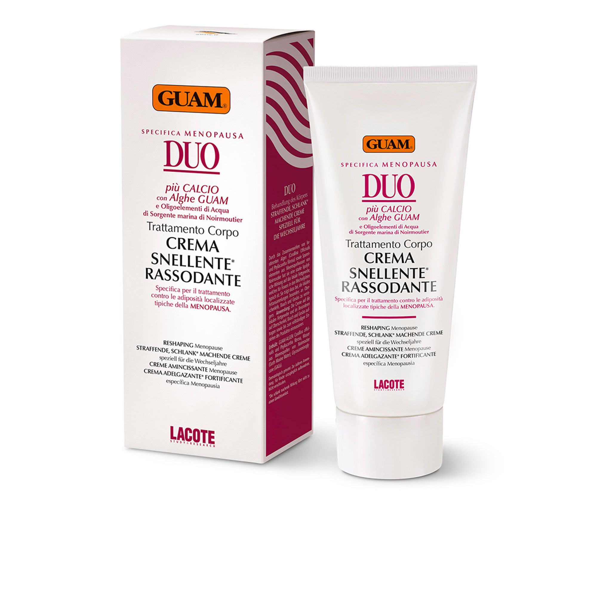  Guam®
Duo Crema Snellente
Rassodante Menopausa
(200ml)