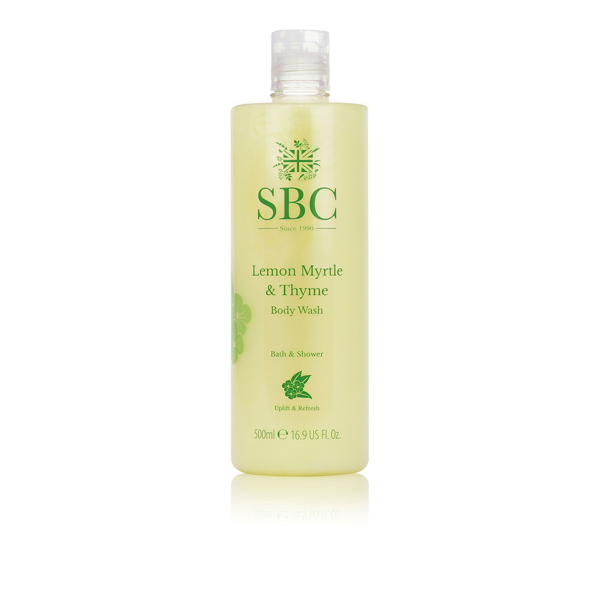 SBC
Bagnoschiuma
Lemon Myrtle & Thyme
(500ml)