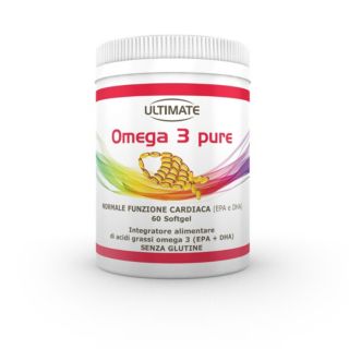 Ultimate
Omega3 Pure 60
integratore
alimentare (60cps)