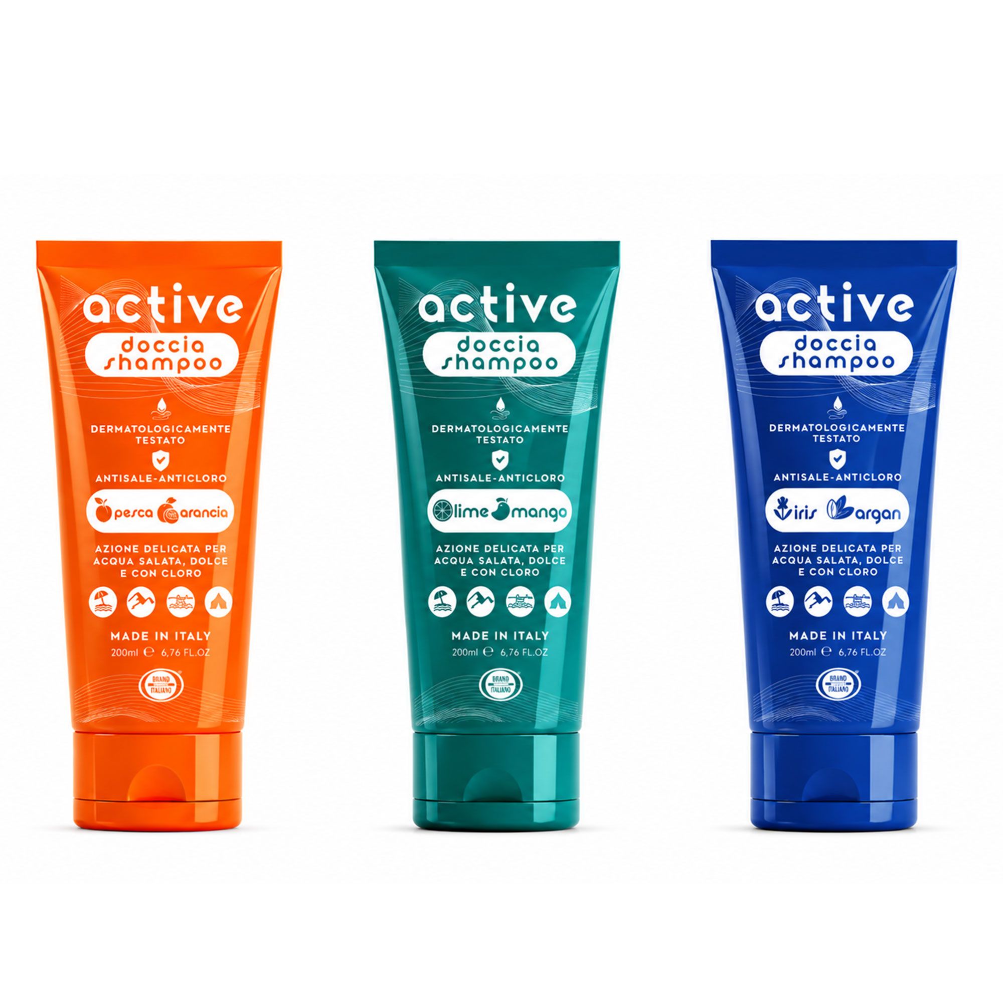 Brand Italia
Kit doccia shampoo
Antisale Anticloro
(3x200 ml)