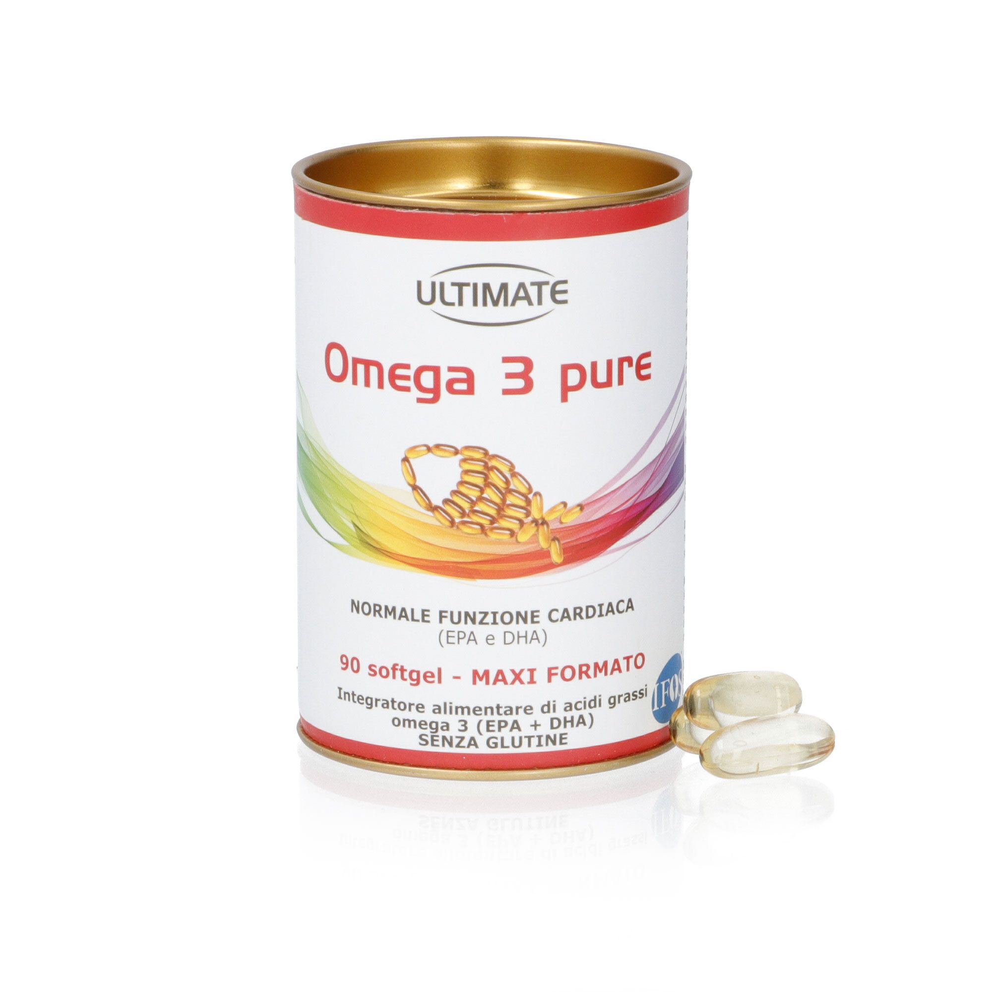 Ultimate
Omega 3 Pure 
Supersize 90 perle
Integratore
alimentare