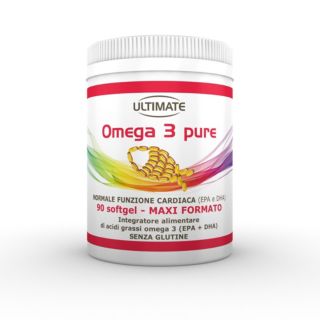 Ultimate
Omega 3 Pure 
Supersize 90 perle
Integratore
alimentare
