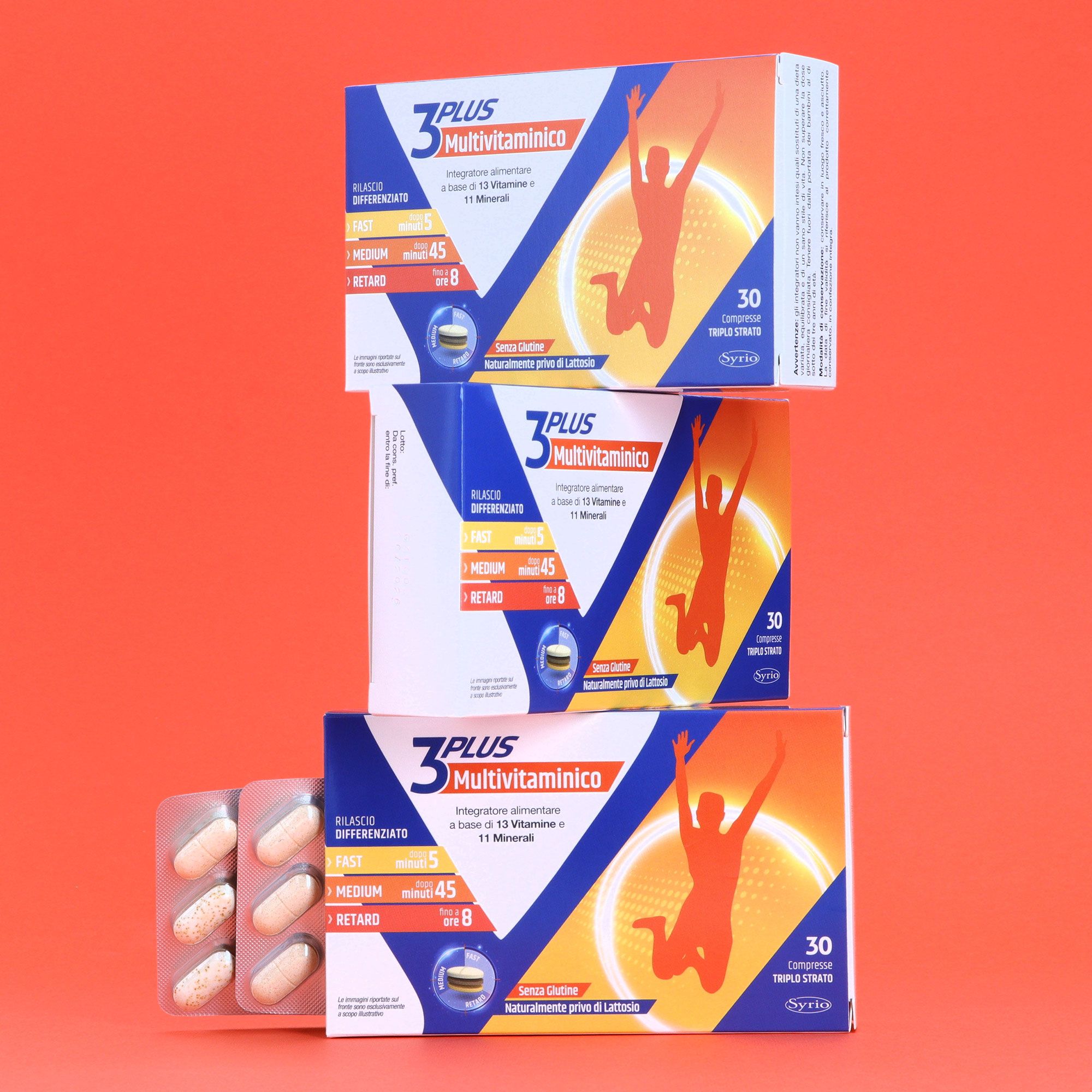 Syrio
3Plus Multivitaminico
Integratore
alimentare (3x30cps)