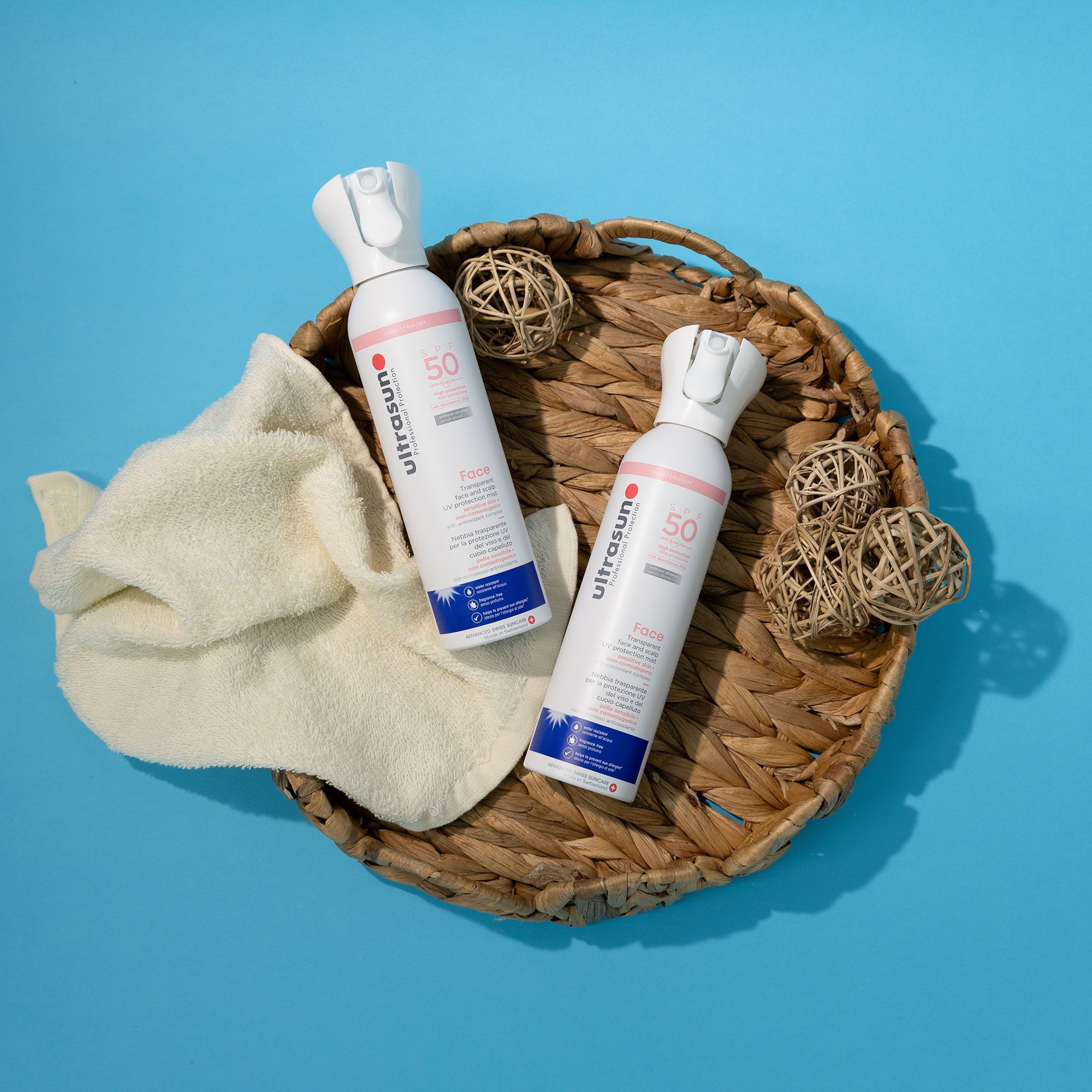 Ultrasun
Face & Scalp Mist
SPF50 (2x250 ml)