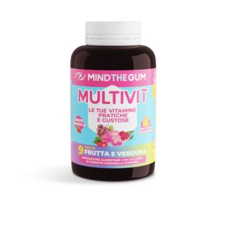 Mind The Gum
Multivit Integratore
multivitaminico in
caramelle gommose