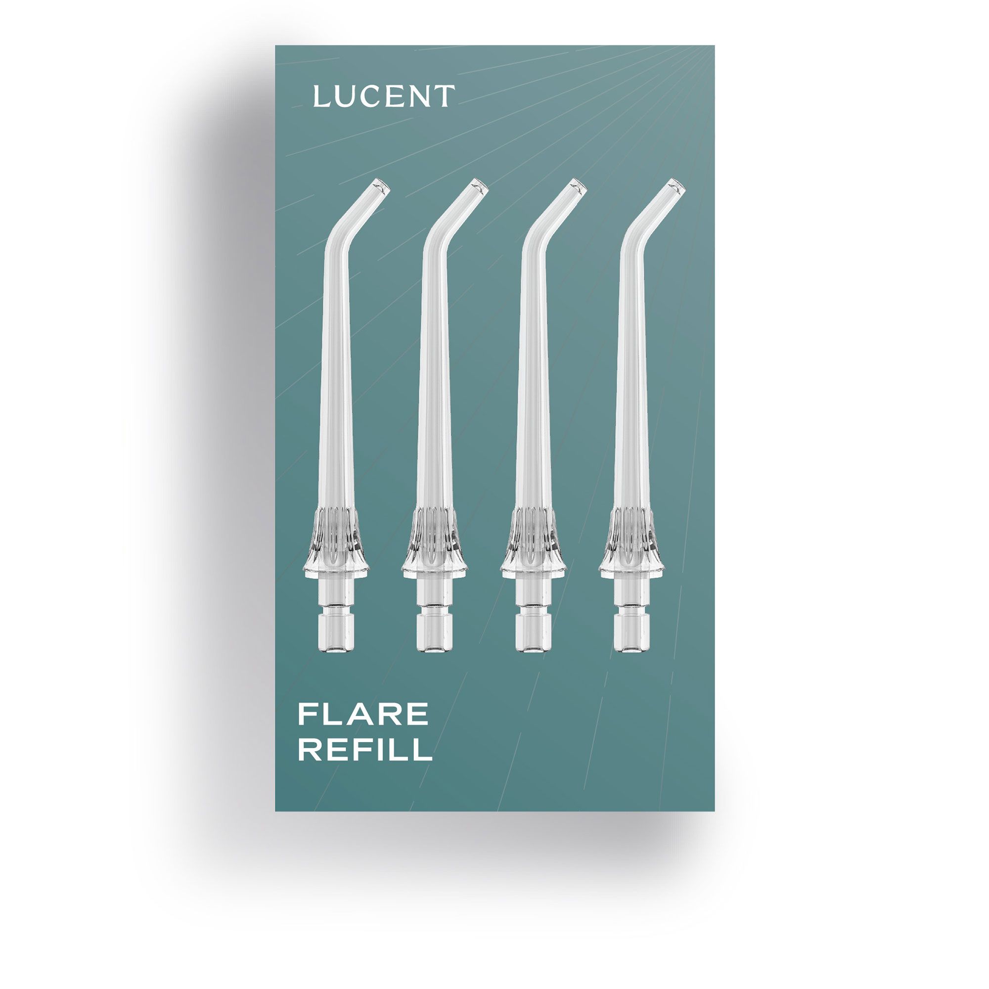 Lucent 4 beccucci di ricambio idropulsore Pulse Water Flosser