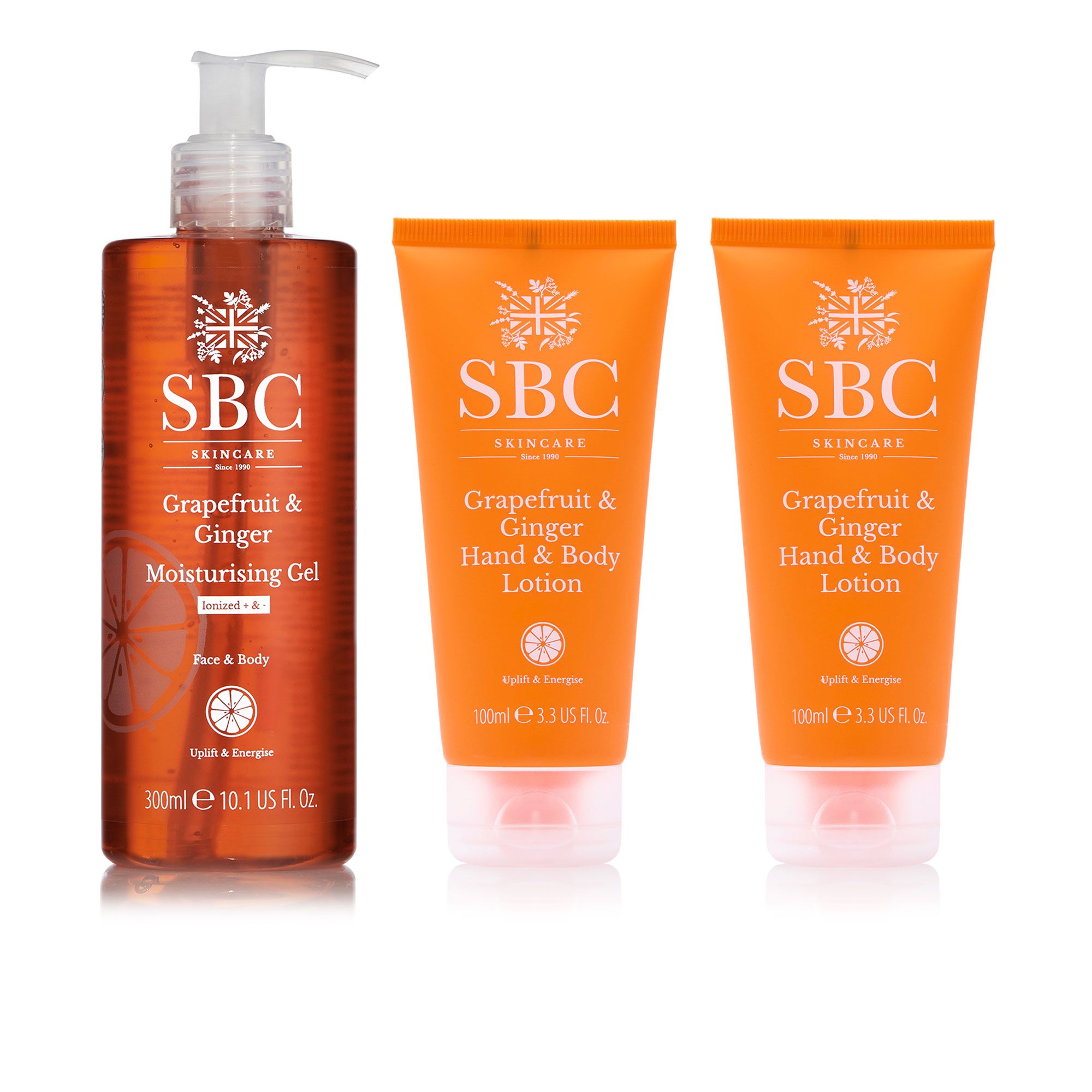 SBC
Gel viso e corpo (300ml)
+ crema mani e corpo
(2x100ml)