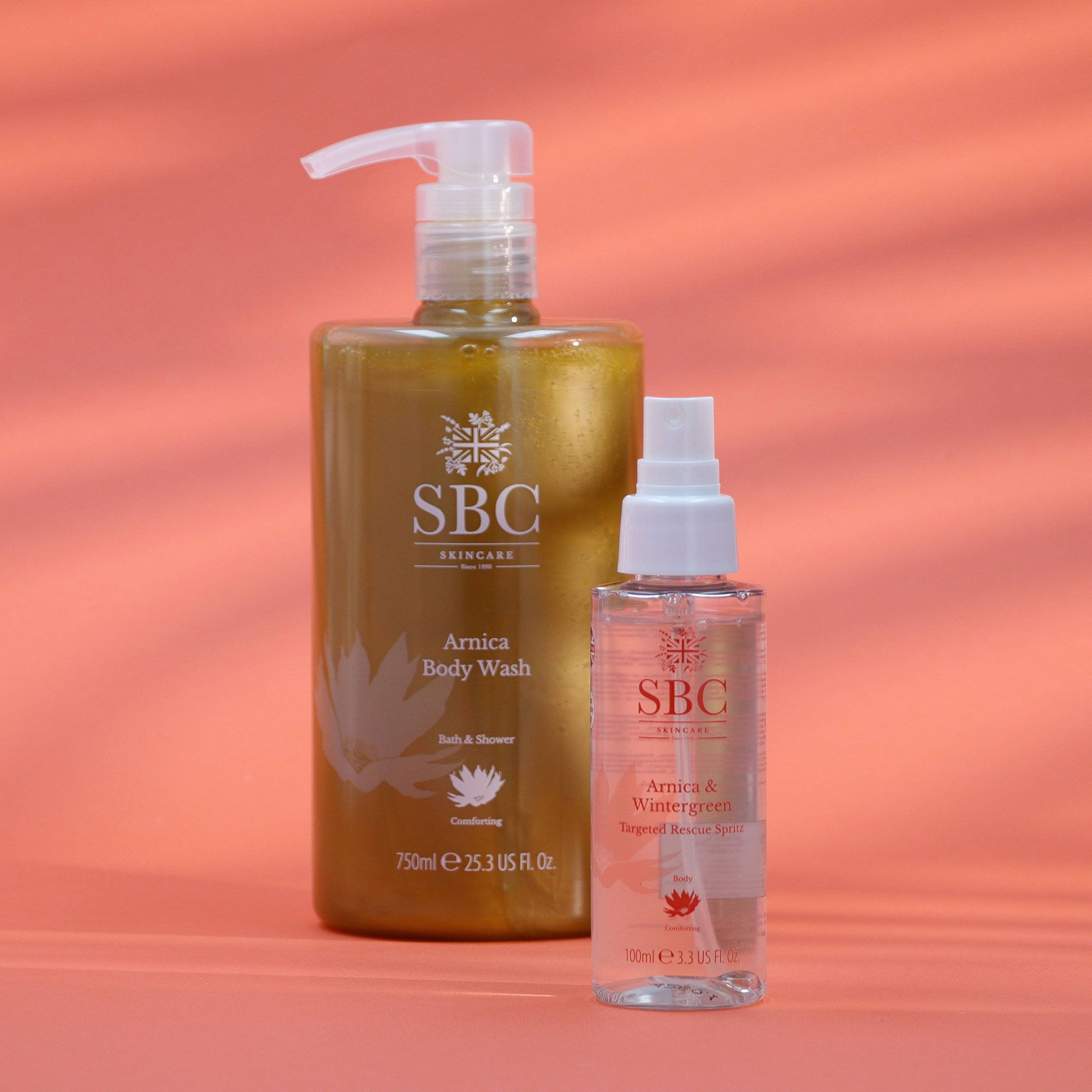 SBC
Arnica Bagnoschiuma
(750ml) e spray corpo
Wintergreen (100ml)