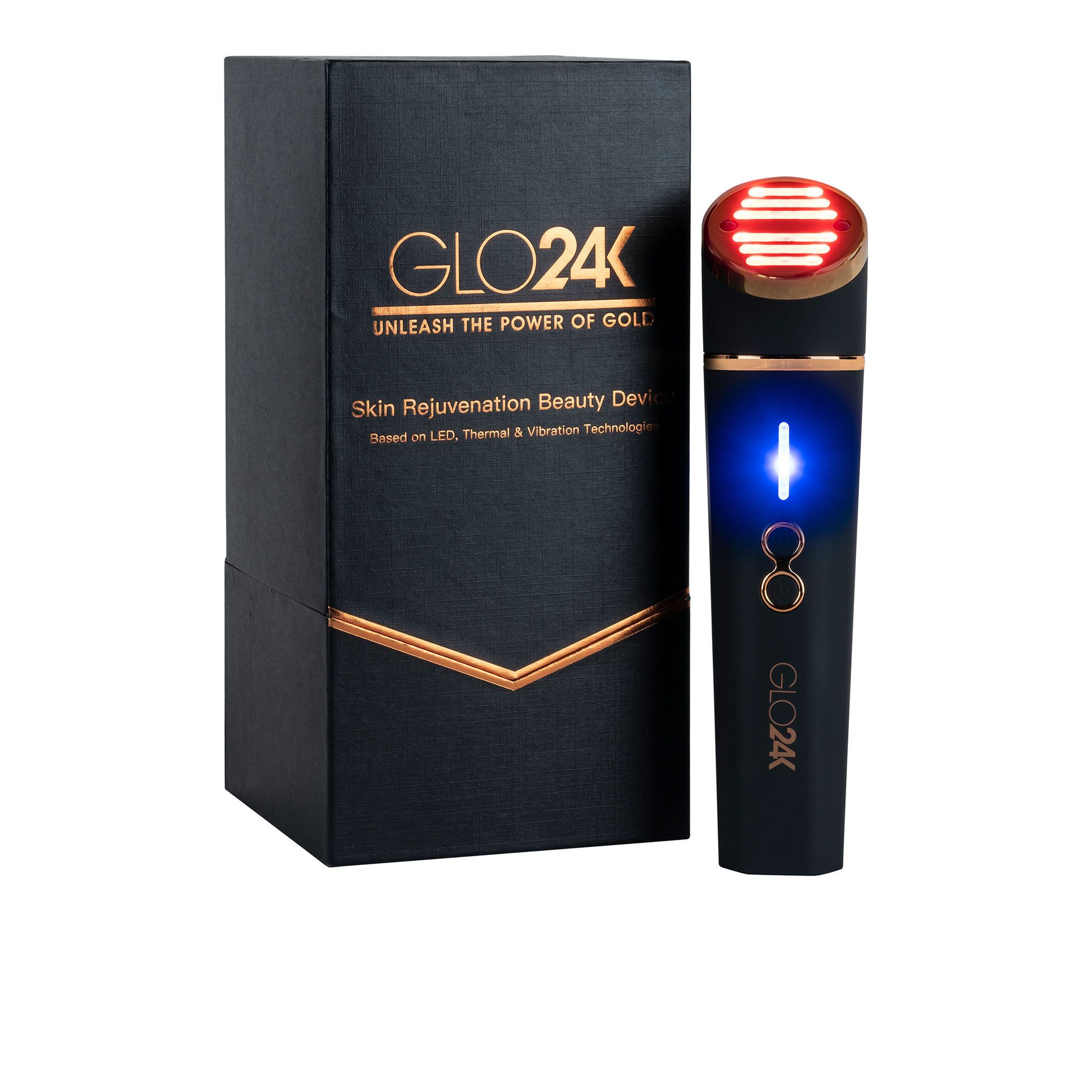Glo24k
BD1 Skin Rejuvenation
Beauty Device +
gel conduttivo