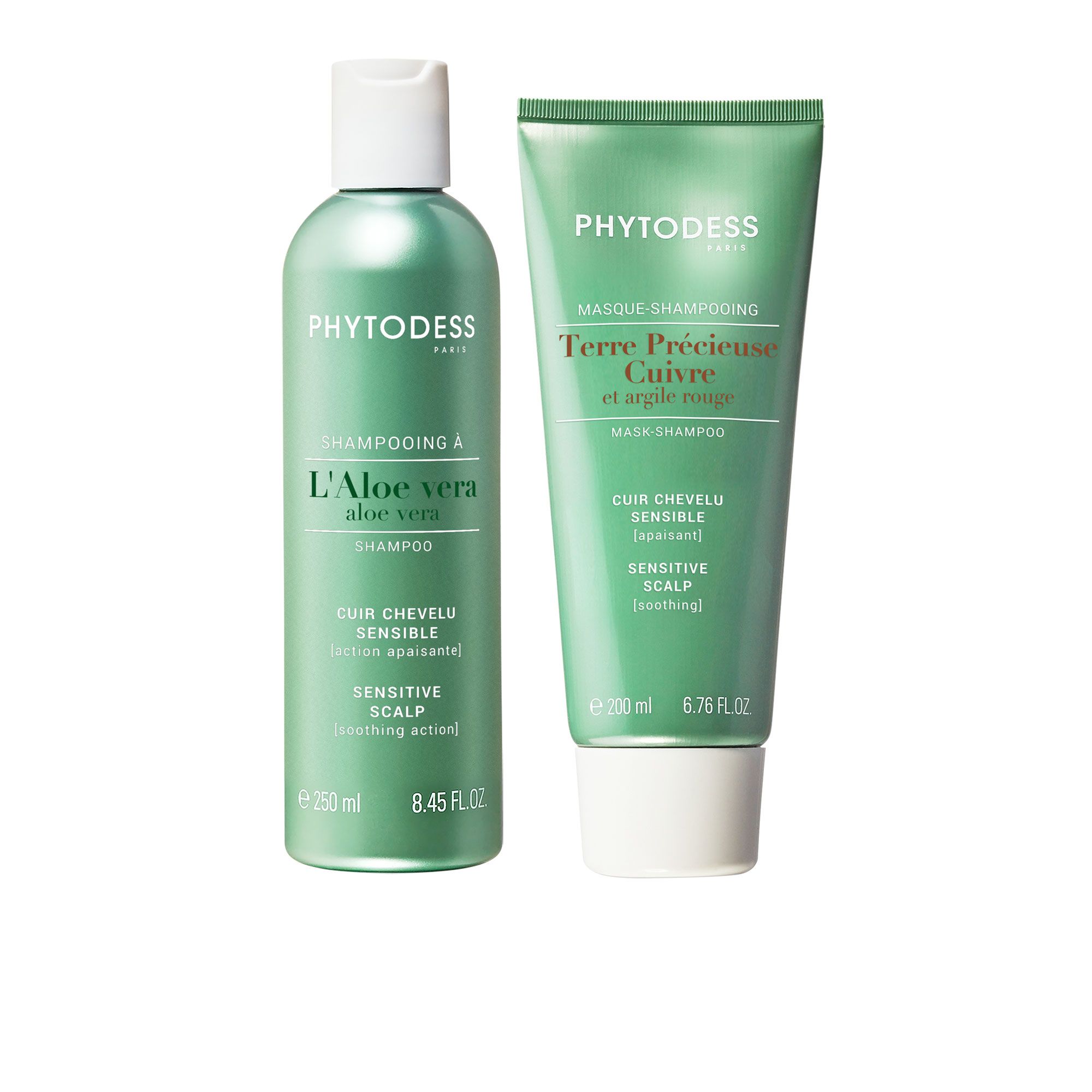 Phytodess Paris
Shampoo e maschera
per cuoio capelluto
sensibile