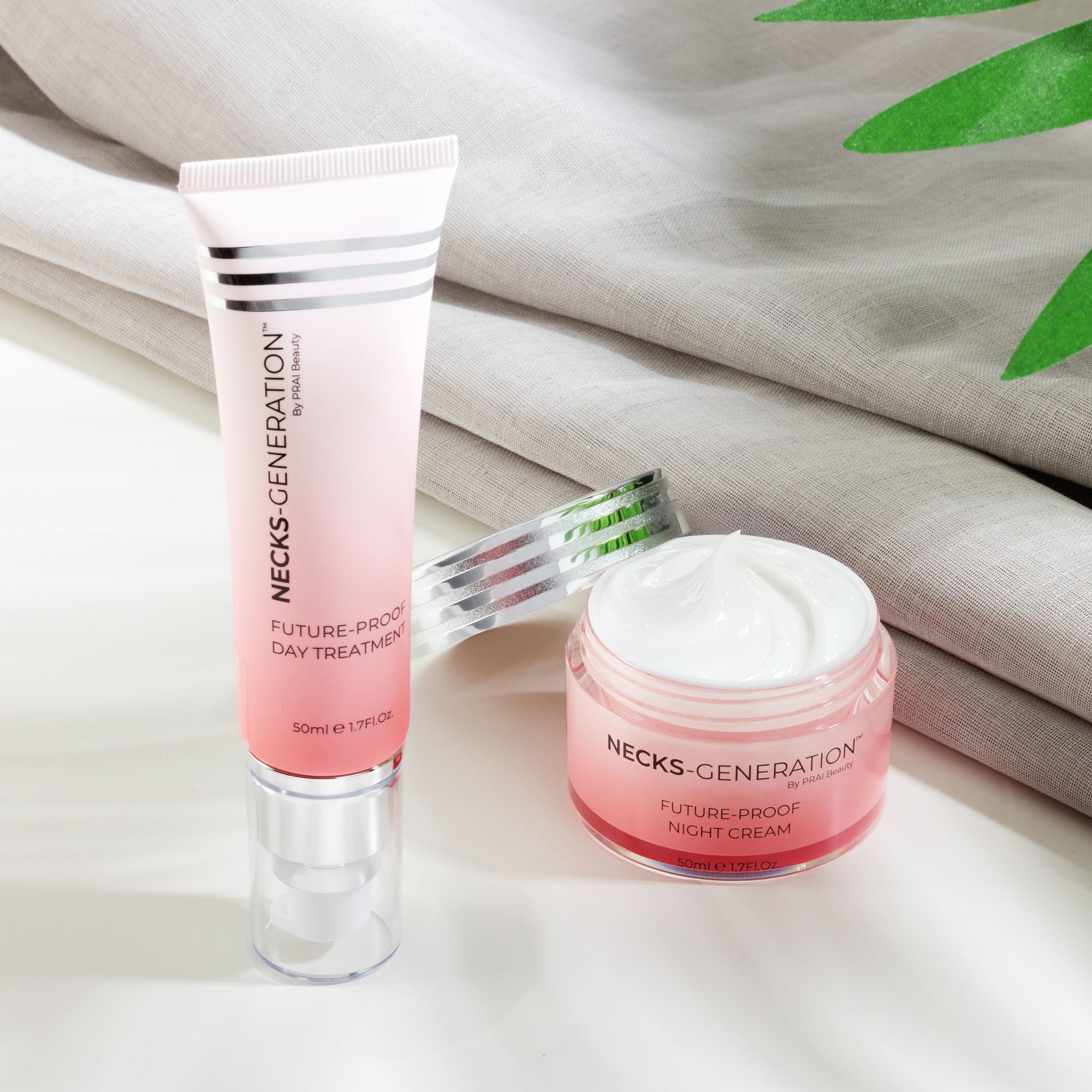 PRAI
Necks-Generation
Future: trattamento
giorno e crema notte