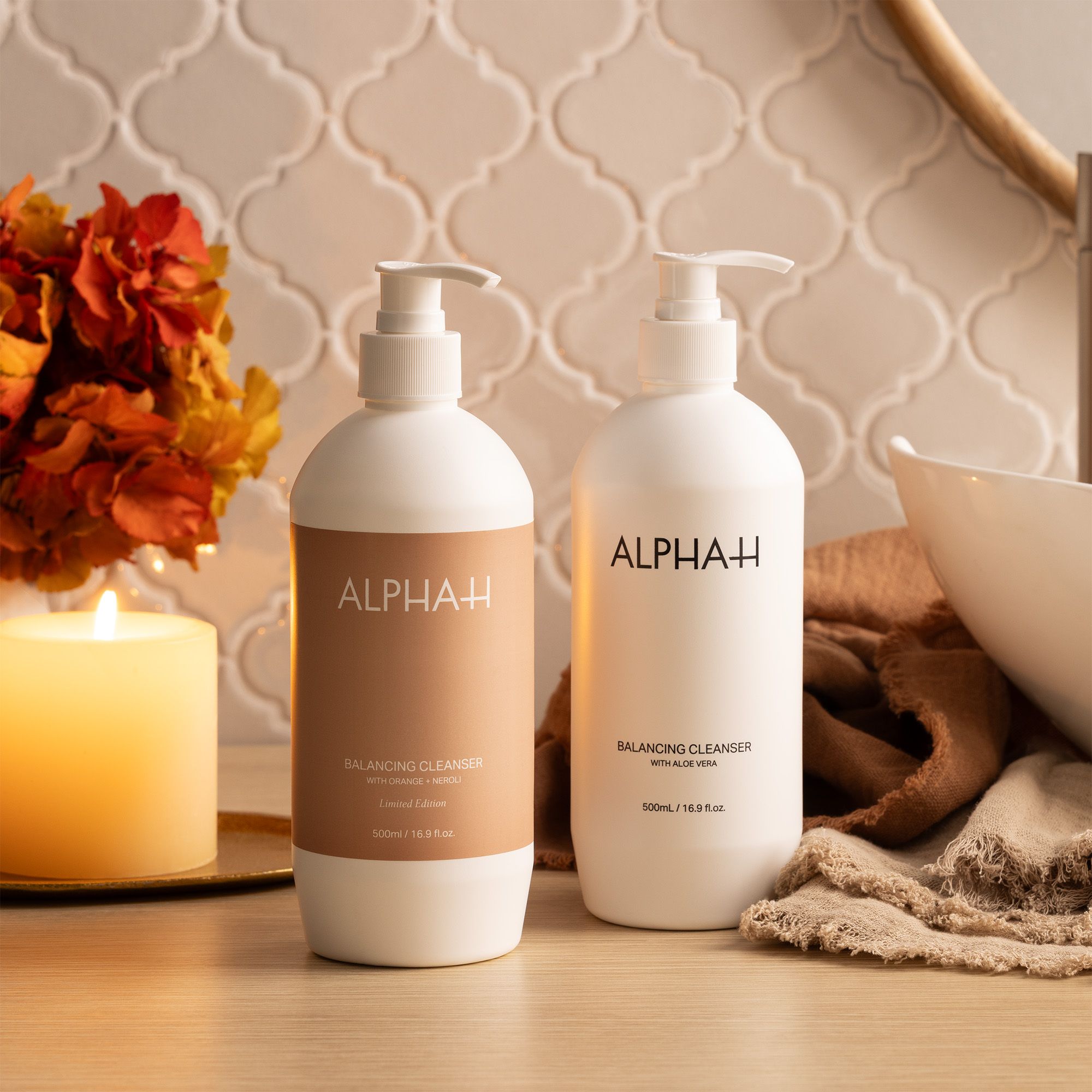 Alpha H
Balancing Cleanser
Detergente (2x500ml)
Classico e Neroli