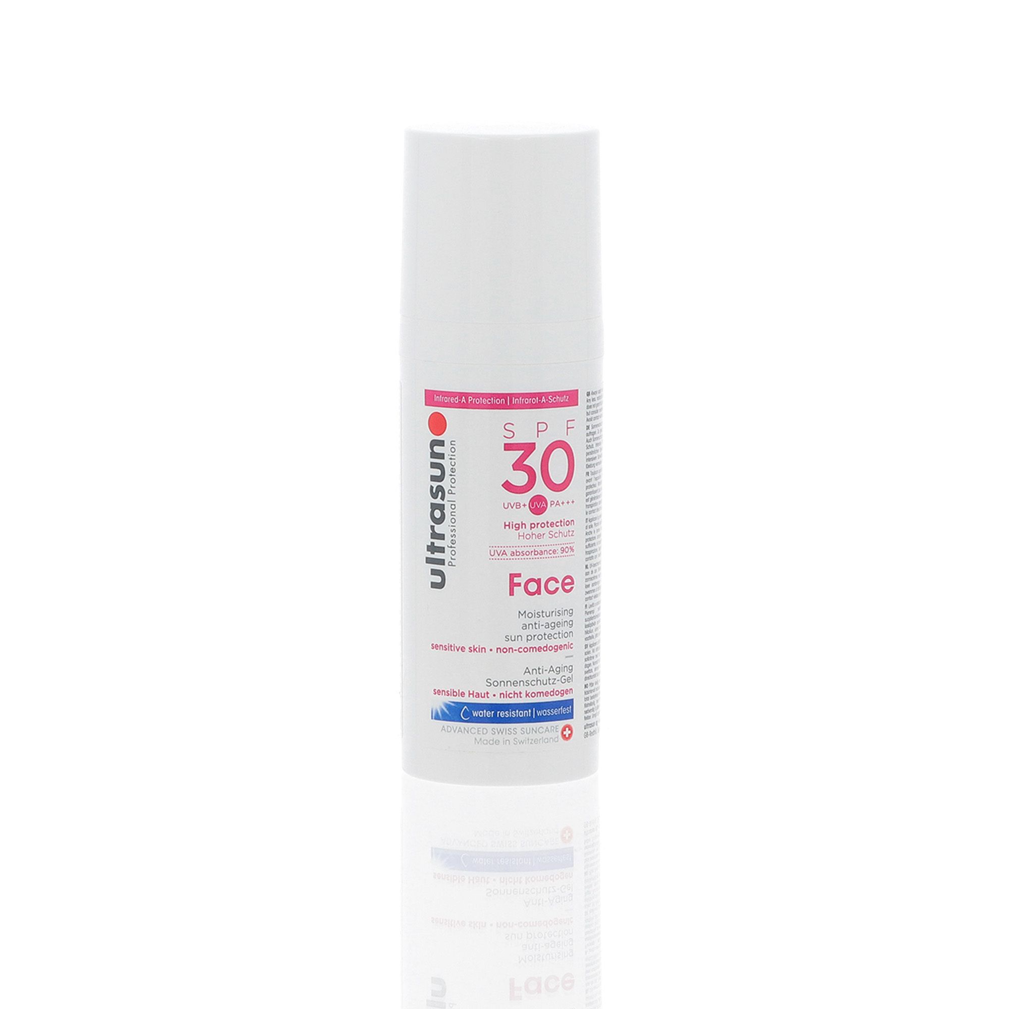 Image of Ultrasun Face SPF30 protezione alta per viso collo décolleté061