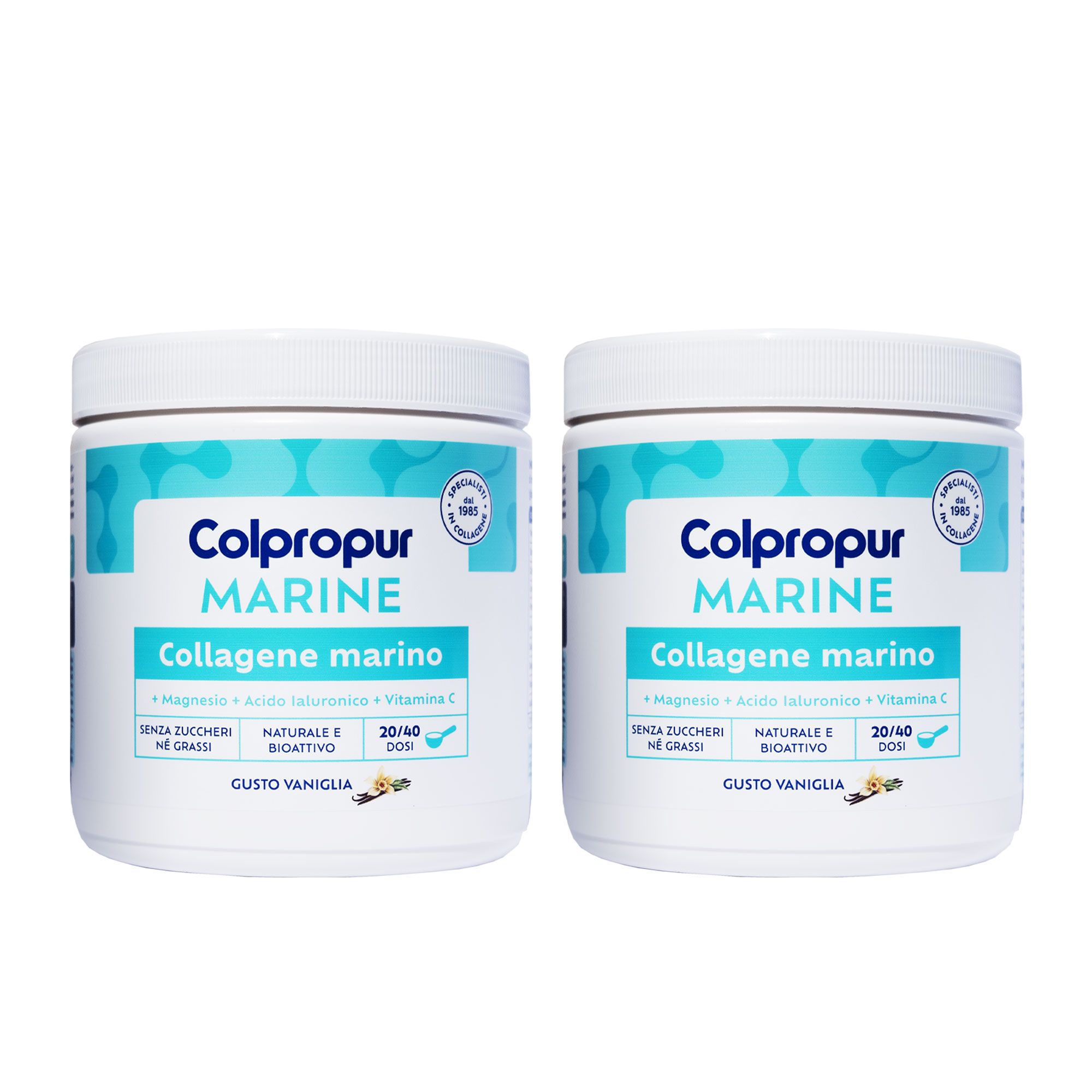 Colpropur
Collagene Marino
Integratore
alimentare (2x228g)