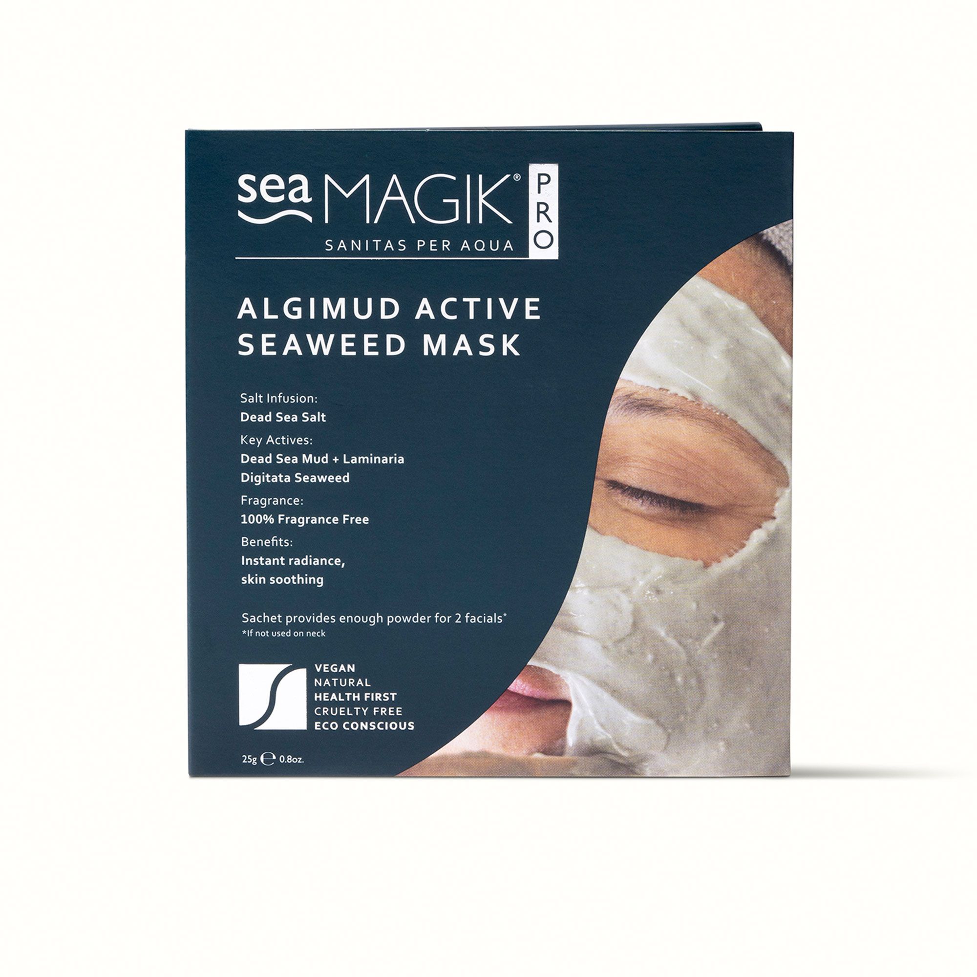  Sea Magik
Maschera viso
peel-off con alghe
e fanghi (6x25g)