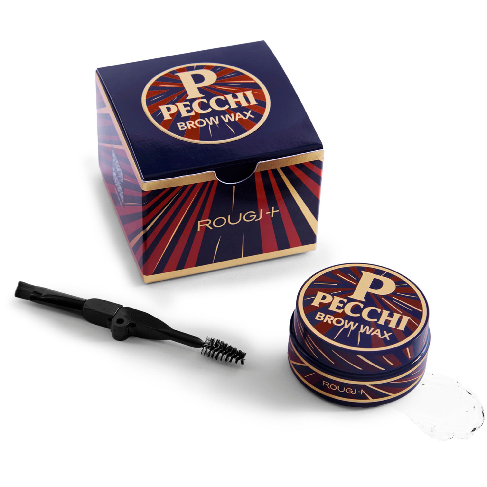 Rougj by La Pecchi
Cera sopracciglia
effetto laminazione
e pennellino doppio