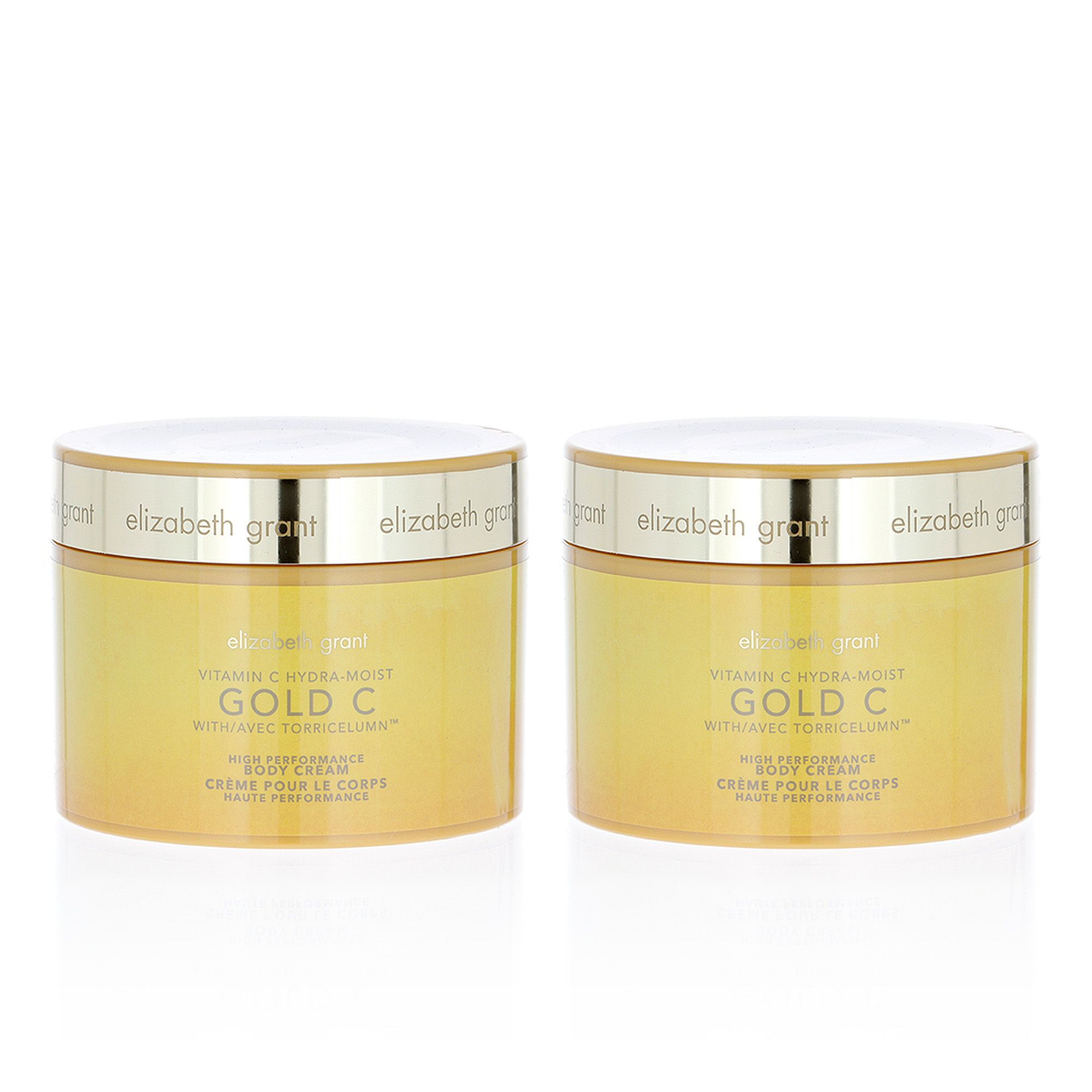 QVC Elizabeth Grant Crema idratante corpo con Vitamina C (2pz)