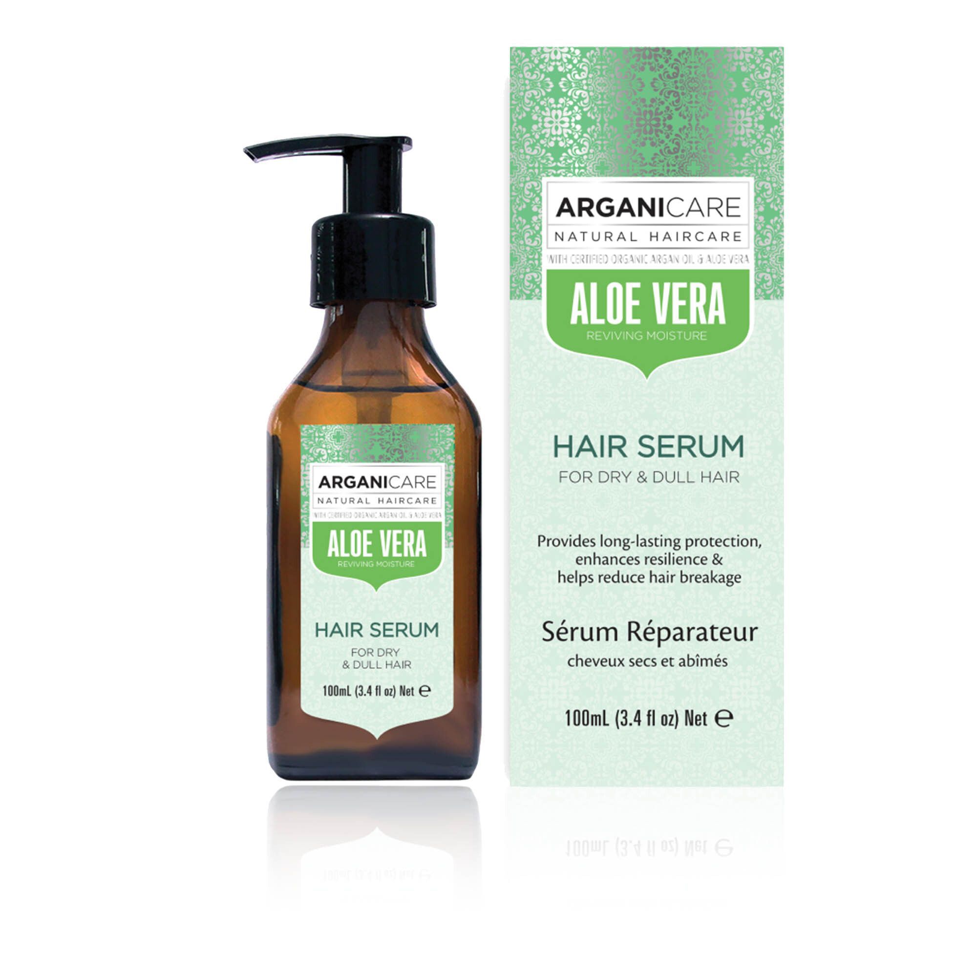 Image of Arganicare Aloe Vera Siero per capelli idratante con Aloe Vera 100ml061