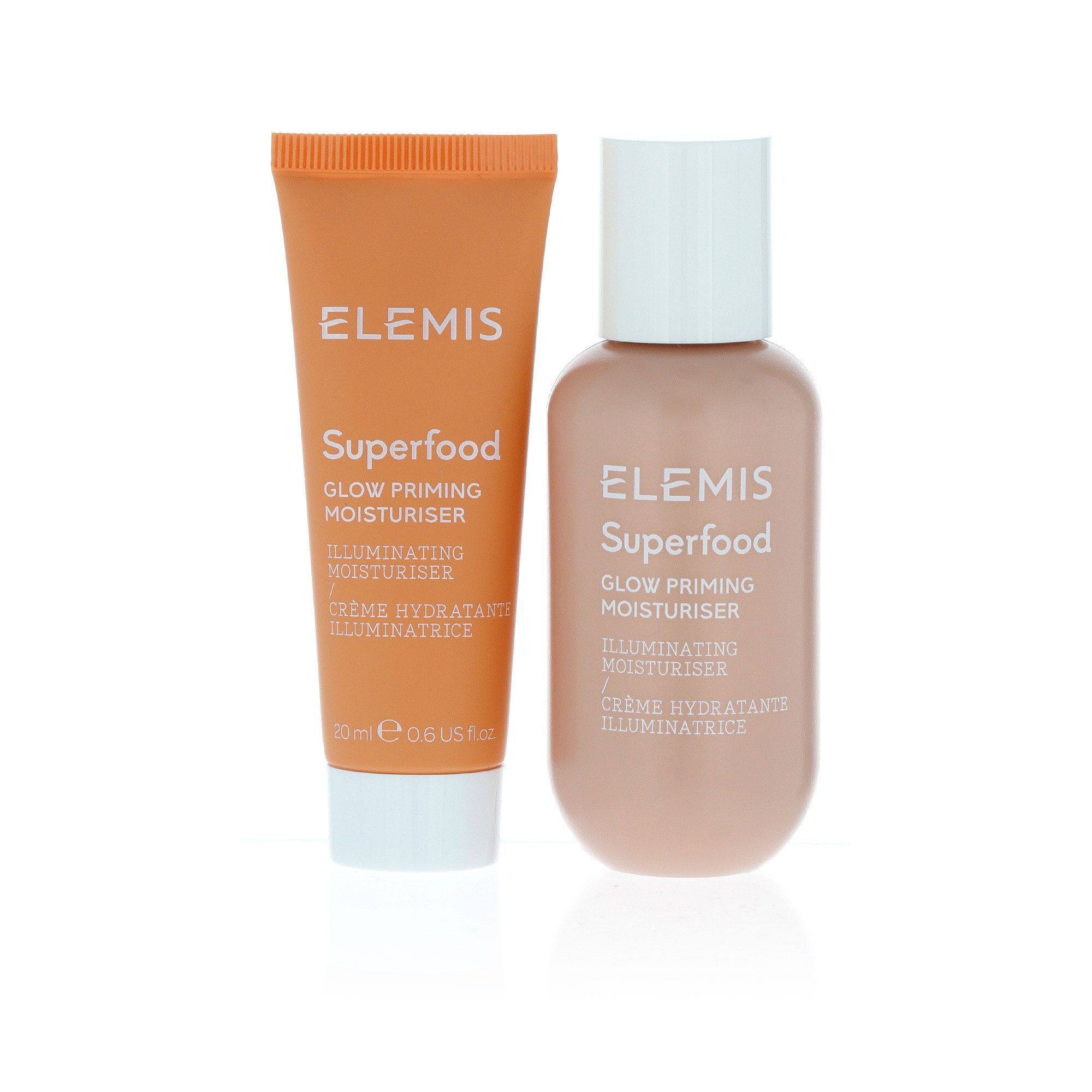 QVC Elemis Superfood Glow idratante e illuminante 3in1 2pz