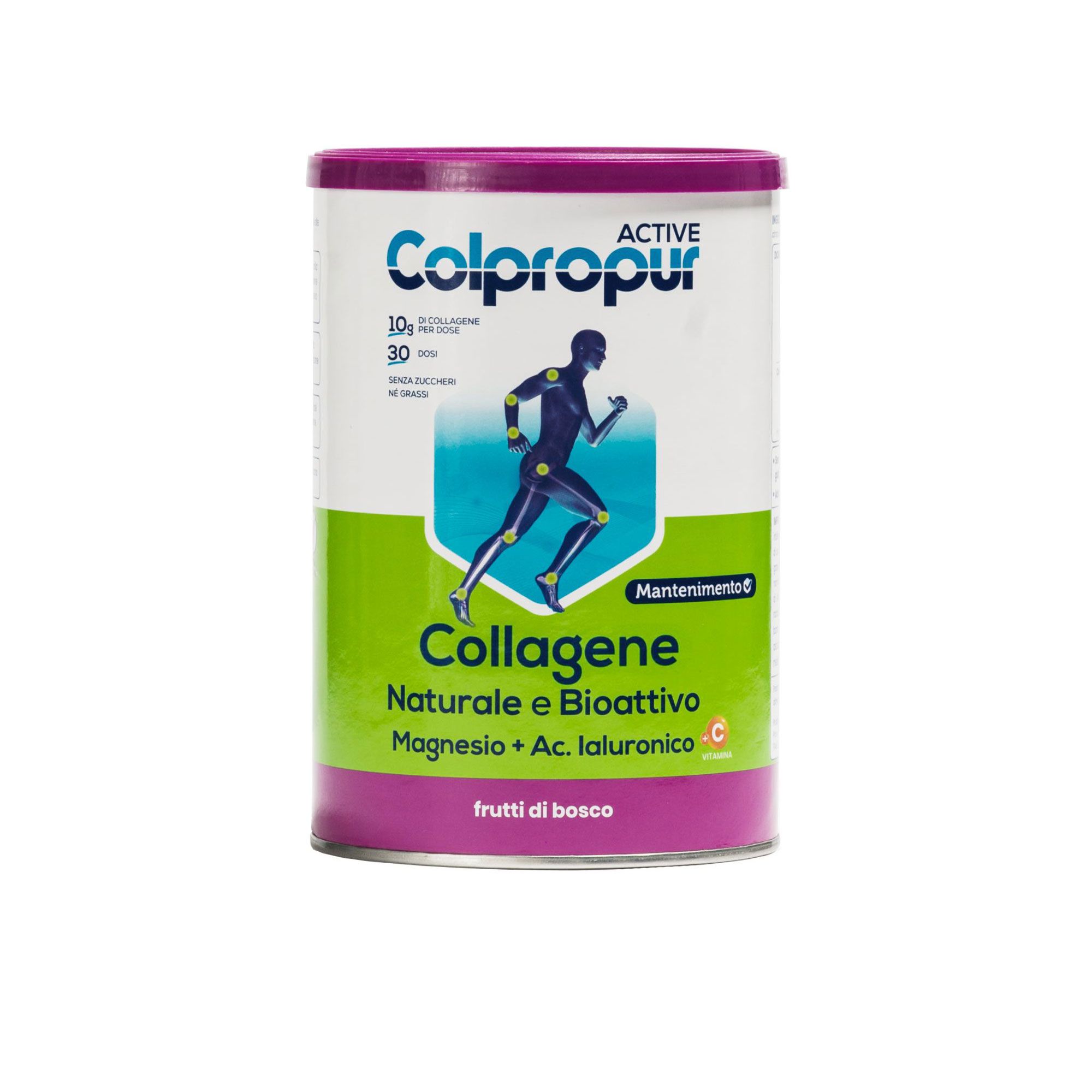 Colpropur Active D® integratore collagene, magnesio e vitamina C (345g)