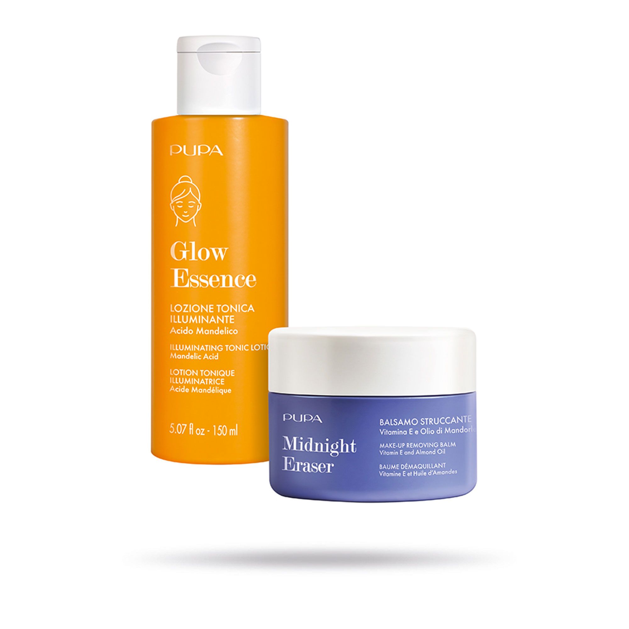 PUPA Milano
Balsamo Struccante
(100ml) + Tonico
Illuminante (150ml)