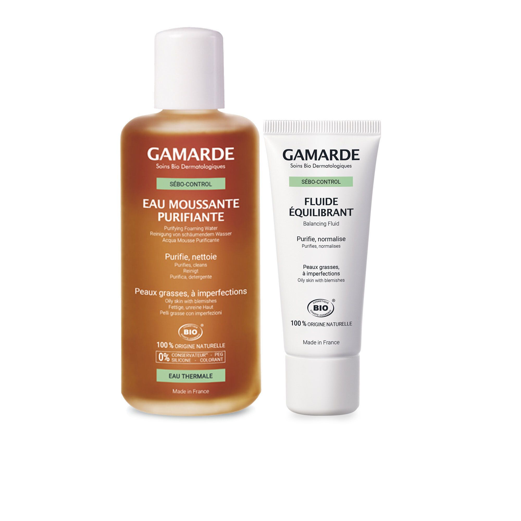 QVC Gamarde Duo Sebo-Control: detergente + fluido viso