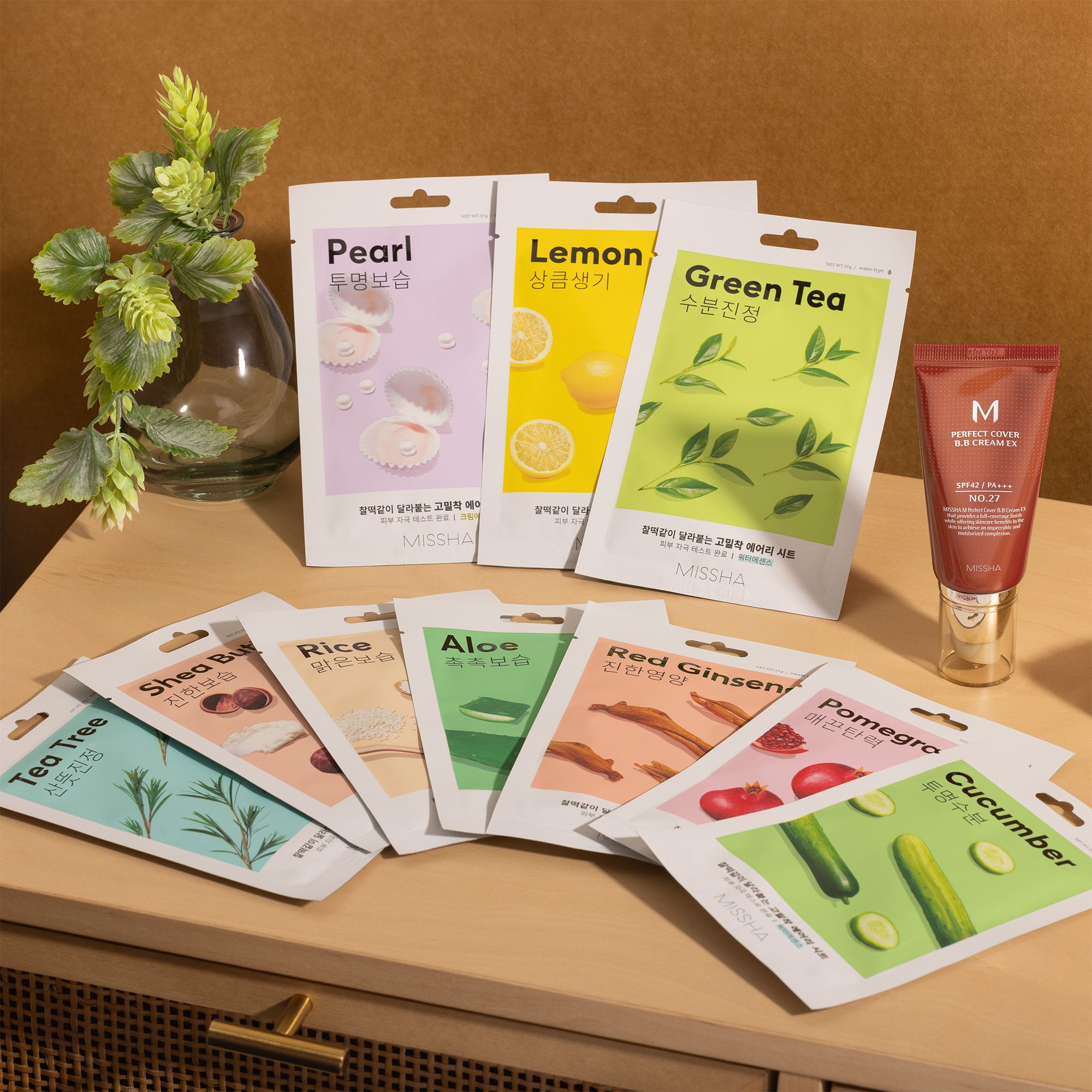 Missha
Summer Essentials
kit 10 maschere e
BB Cream (50ml)