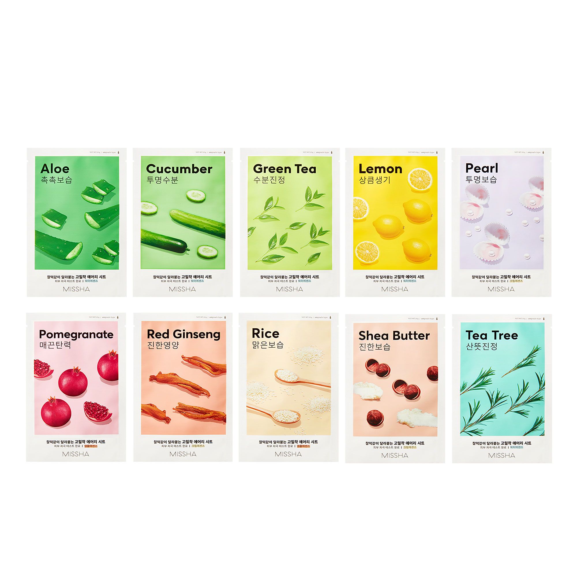 Missha Summer Essentials kit 10 maschere e BB Cream (50ml)