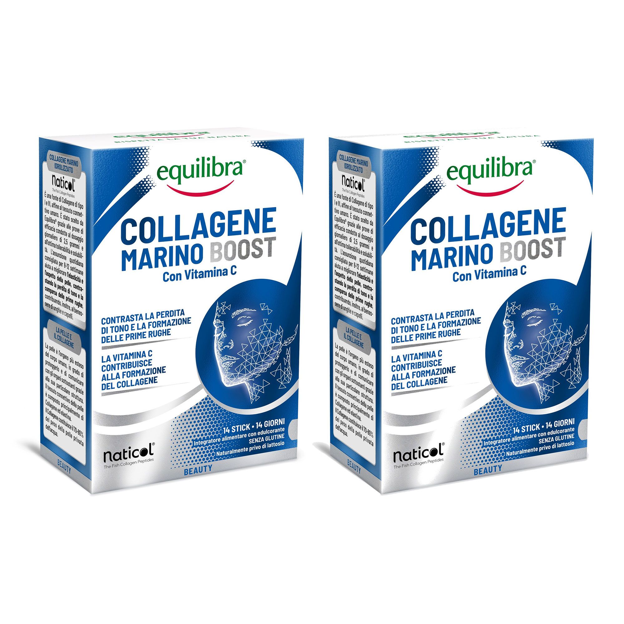 Equilibra
Integratore
Collagene Marino
Boost (2x14 stick)