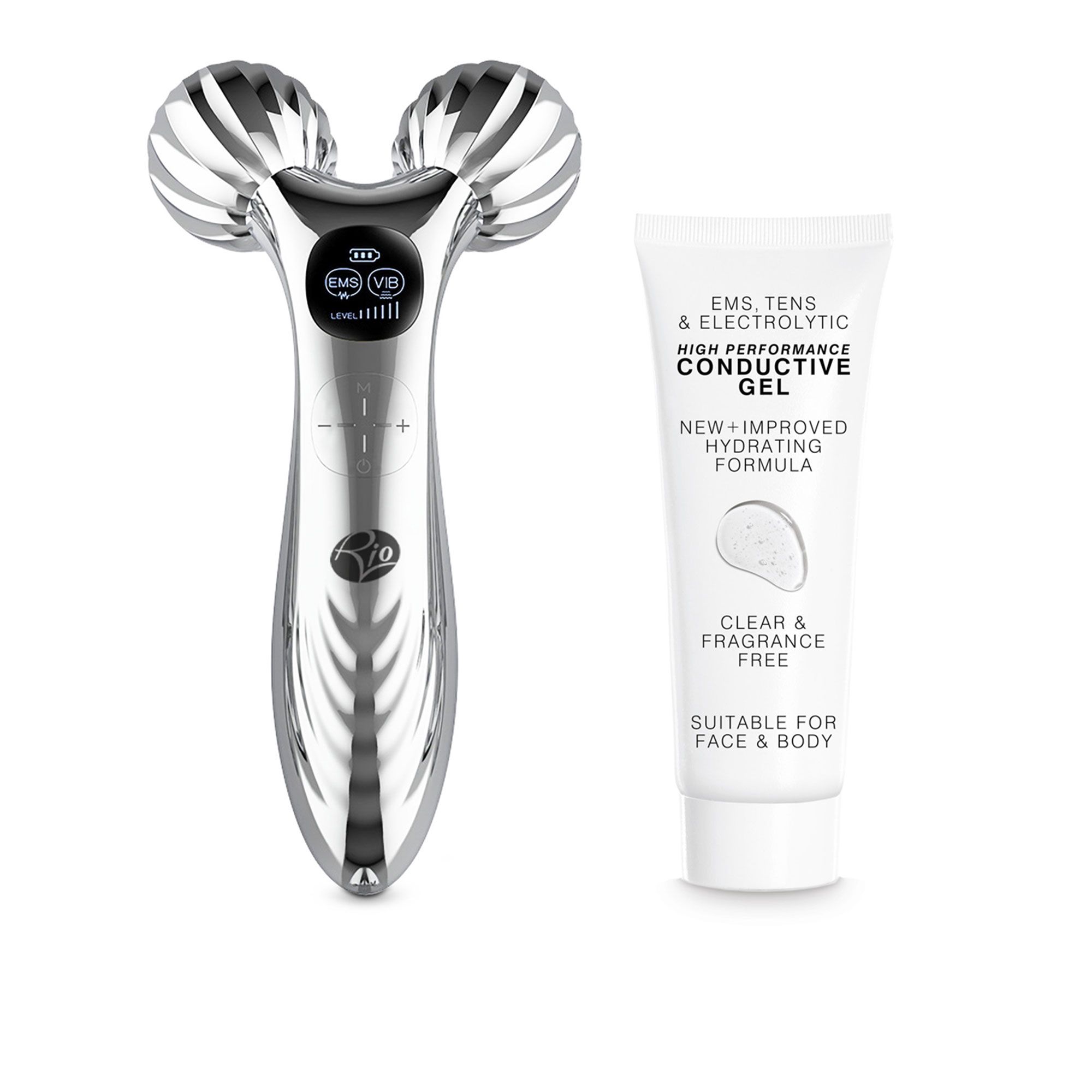 RIO
Massaggiatore
roller viso e corpo
con gel (85ml)