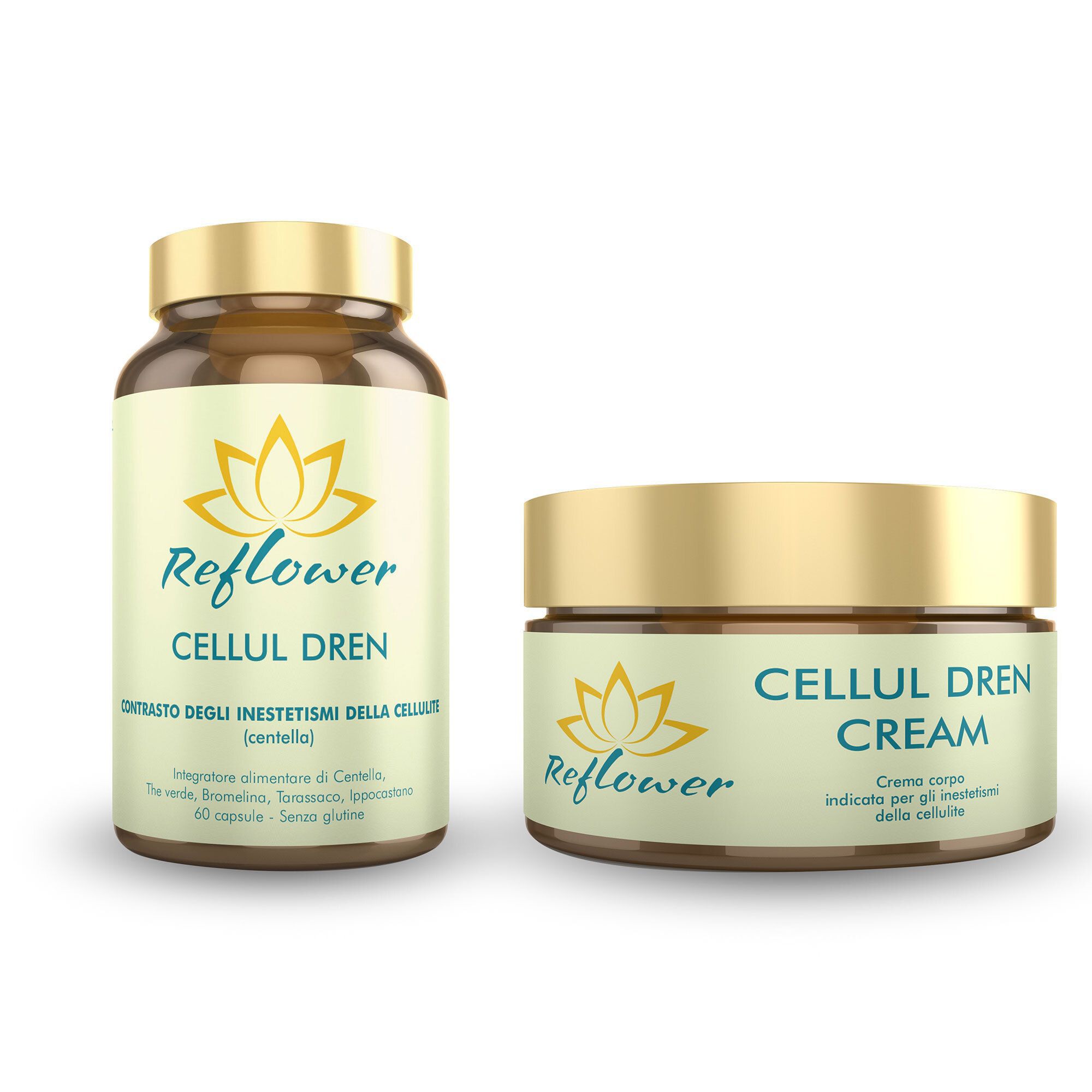 Image of Reflower Kit Celluldren: crema + integratore alimentare061