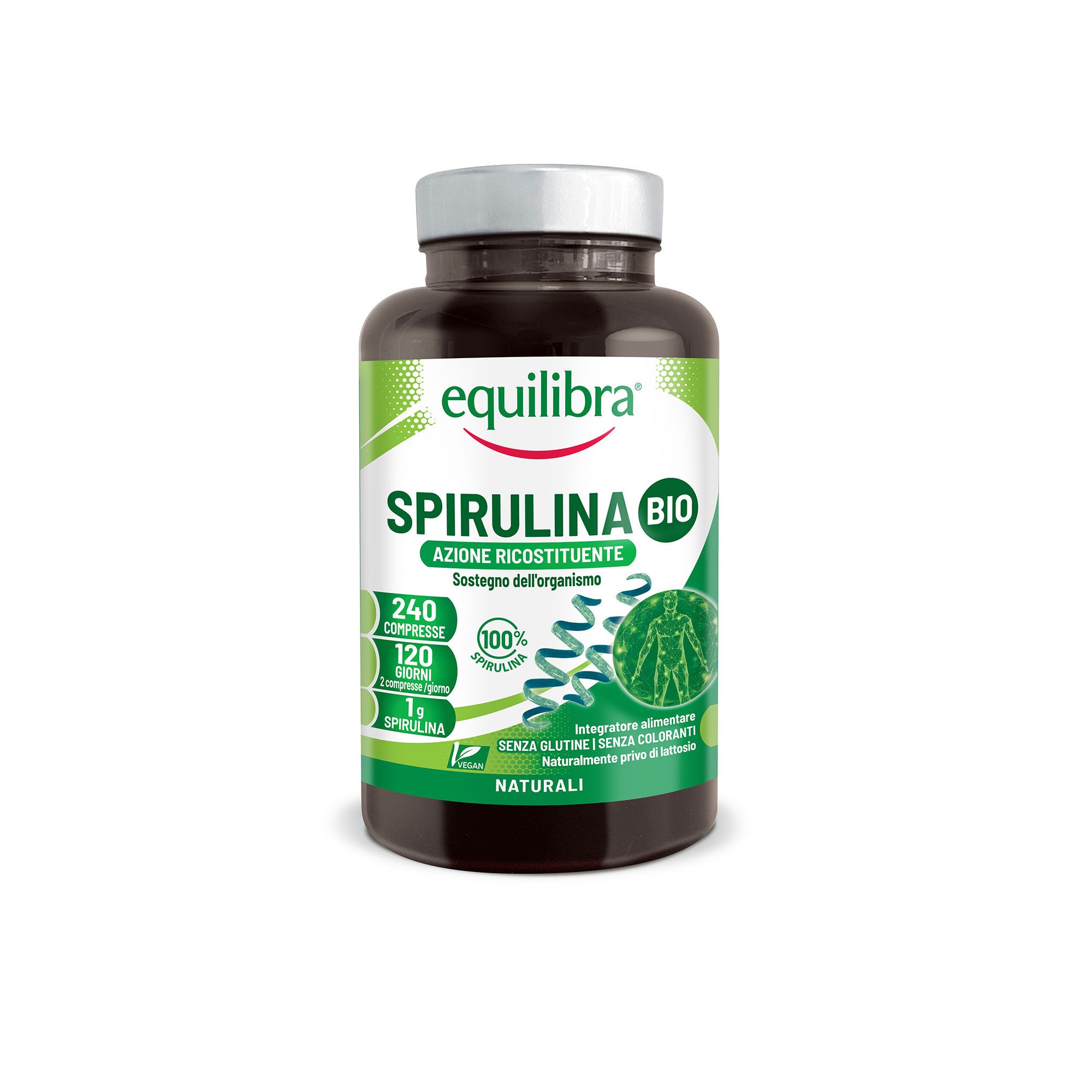 Equilibra® Spirulina Bio Integratore alimentare (240cpr)