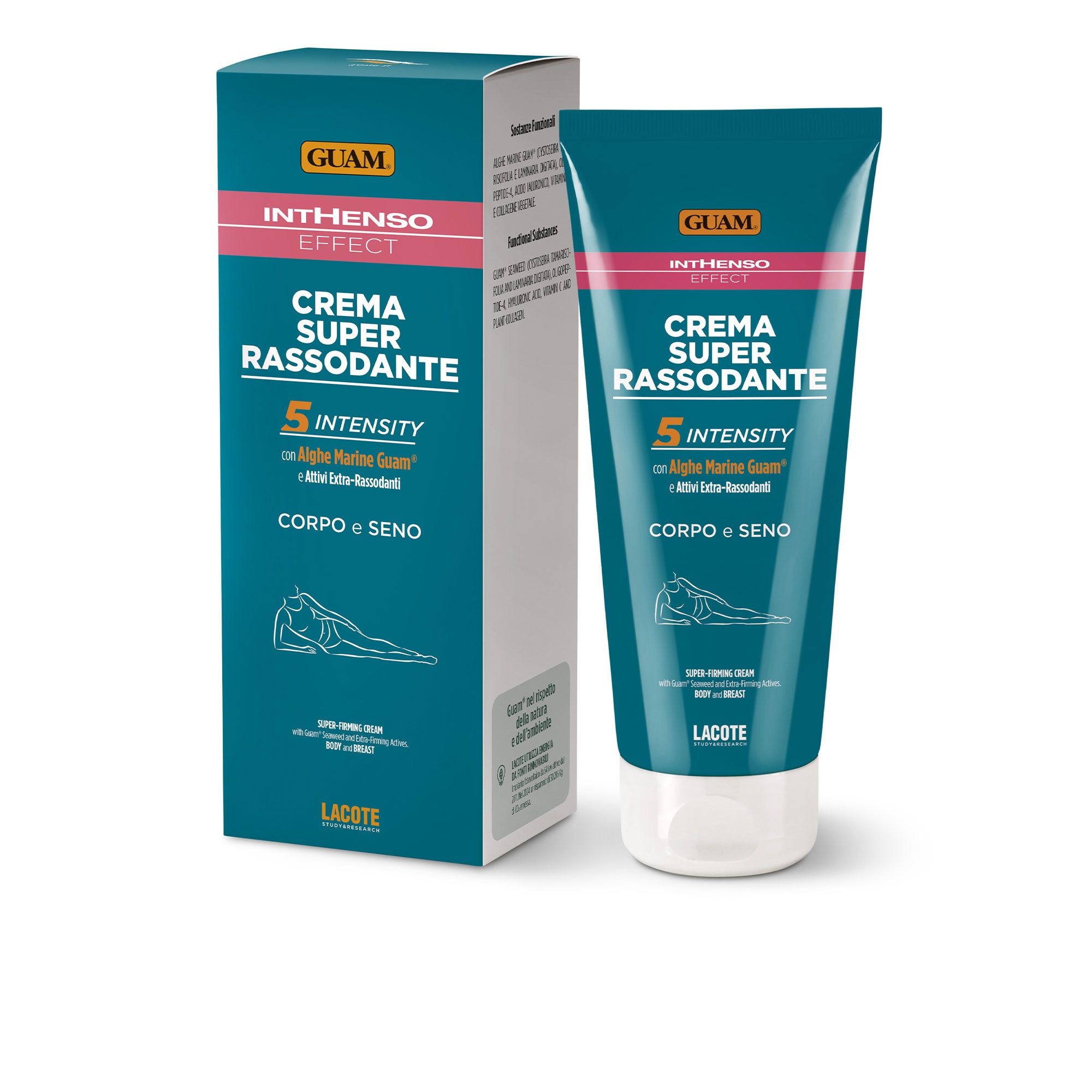 Guam
Crema rassodante
5 Intensity corpo e
seno (200 ml)