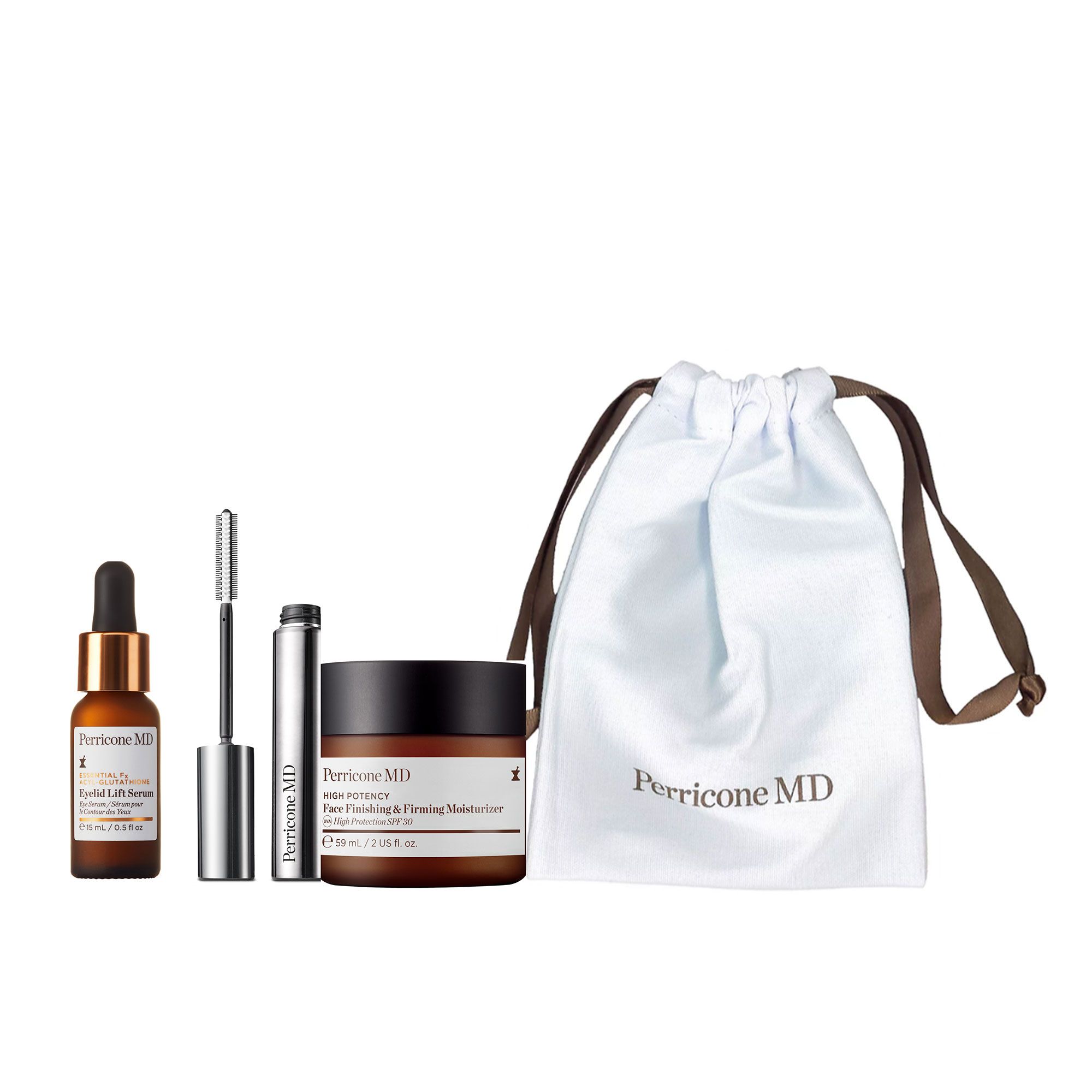 Perricone MD
Mascara (8g), crema
idratante (59ml) e
siero palpebre (15ml)