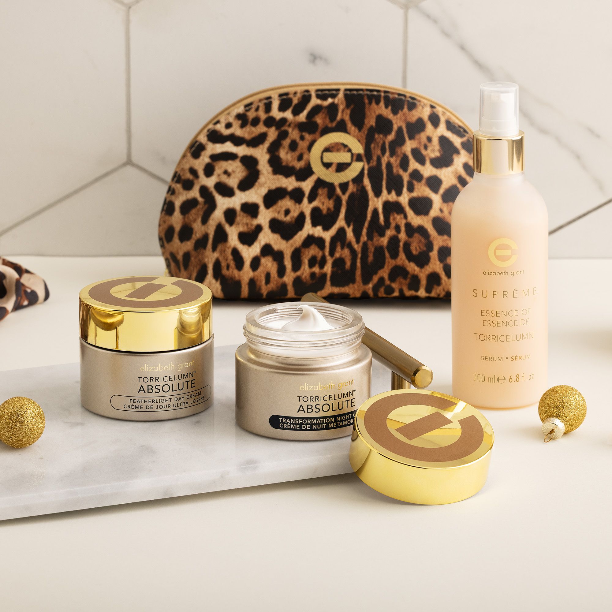 Elizabeth Grant
Kit Torricelumn:
crema giorno,
crema notte e siero