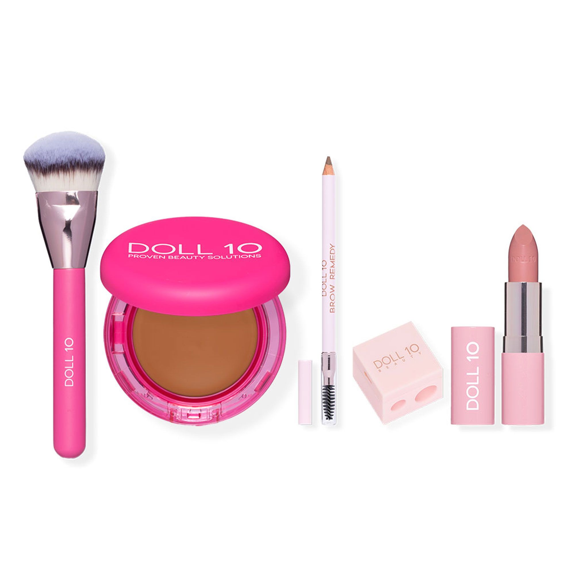 Doll10
Kit make-up:
fondotinta, matita,
rossetto, pennello