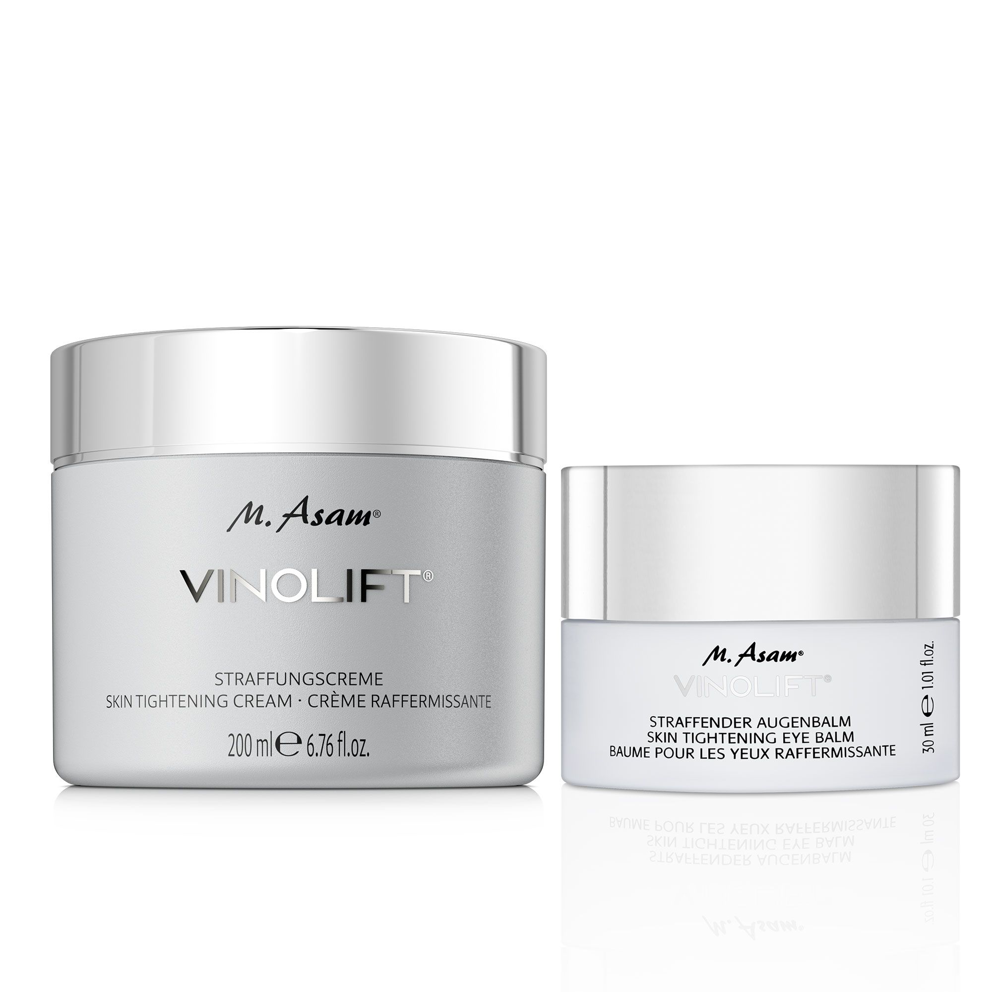 M. Asam Skin Tightening kit: crema viso (200 ml) e balsamo occhi (30 ml)