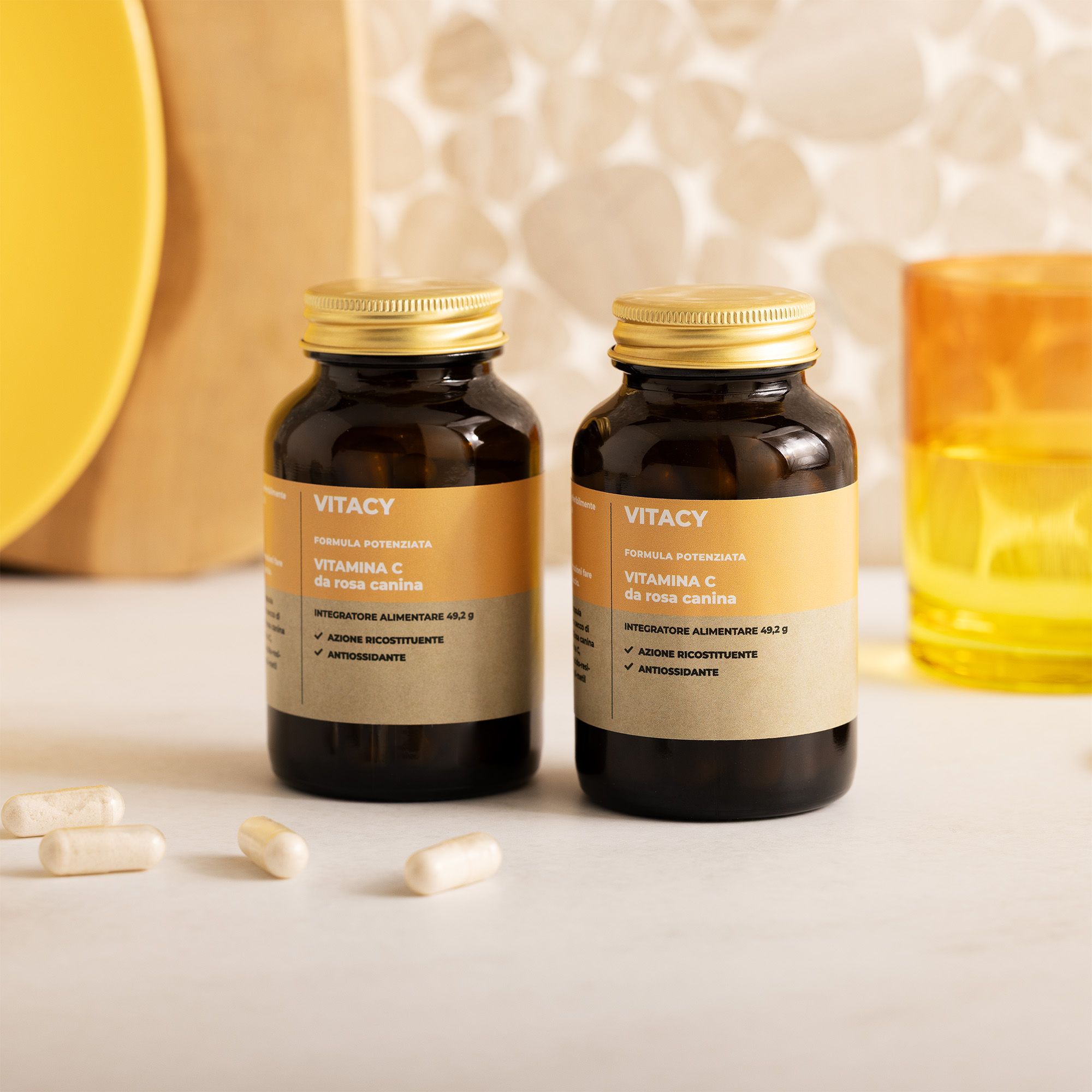 Jea
VitaCy integratore
a base di rosa canina
(2x60cps)