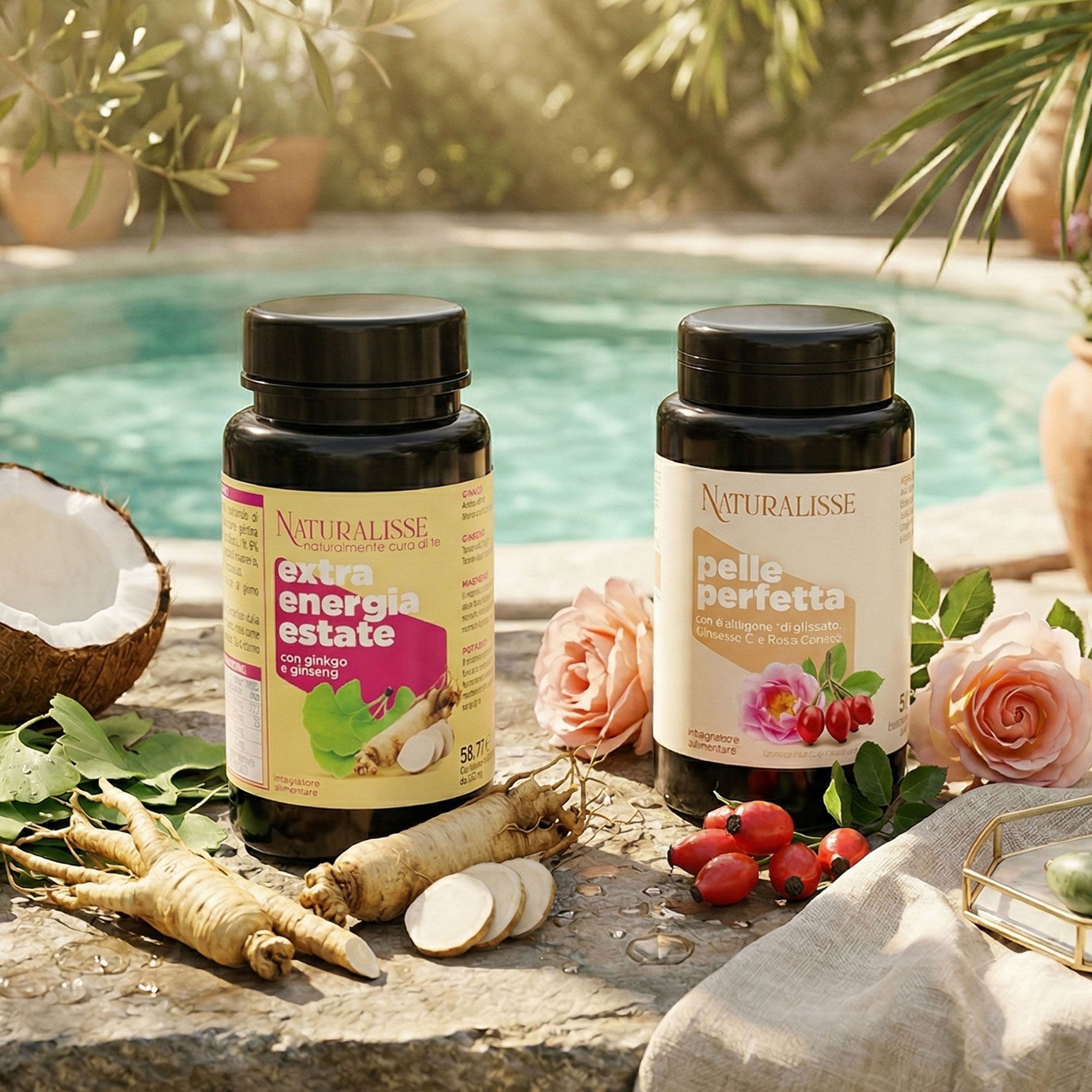 Naturalisse
Integratori Extra
Energia Estate(90cp)
+Pelle Perfetta(90cp)