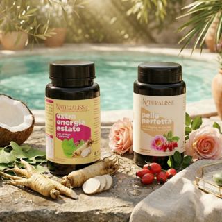 Naturalisse
Integratori Extra
Energia Estate(90cp)
+Pelle Perfetta(90cp)