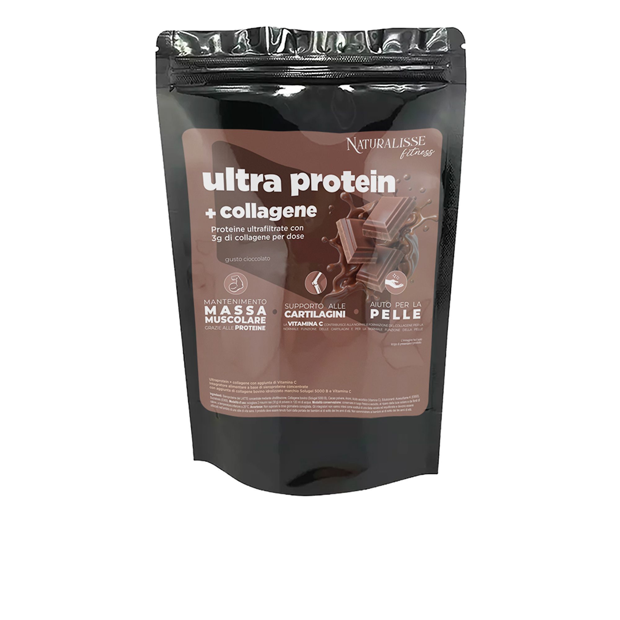 QVC Naturalisse Ultra protein con Collagene Cioccolato