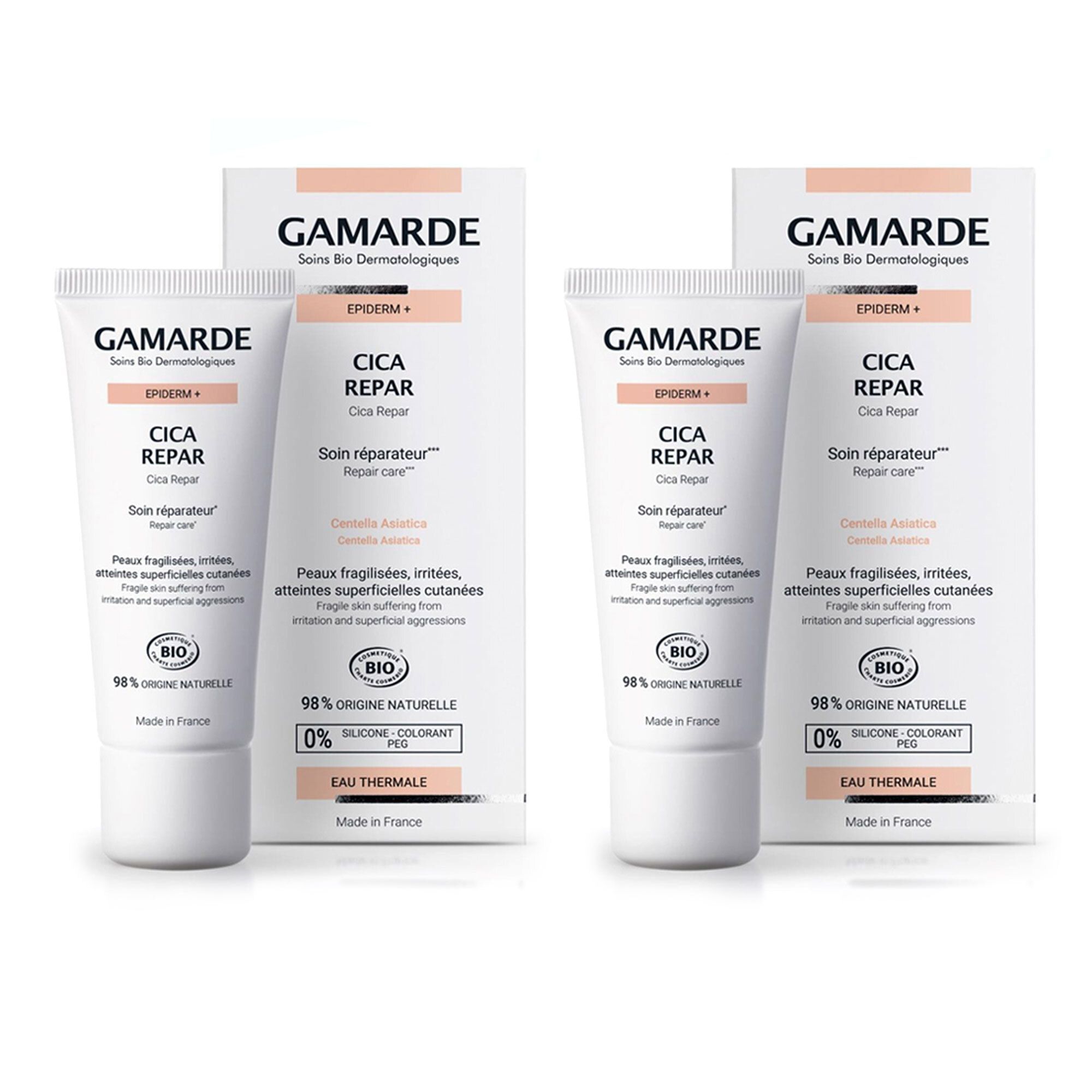 Image of Gamarde Crema multiuso viso e corpo Cica Repair per pelli secche061