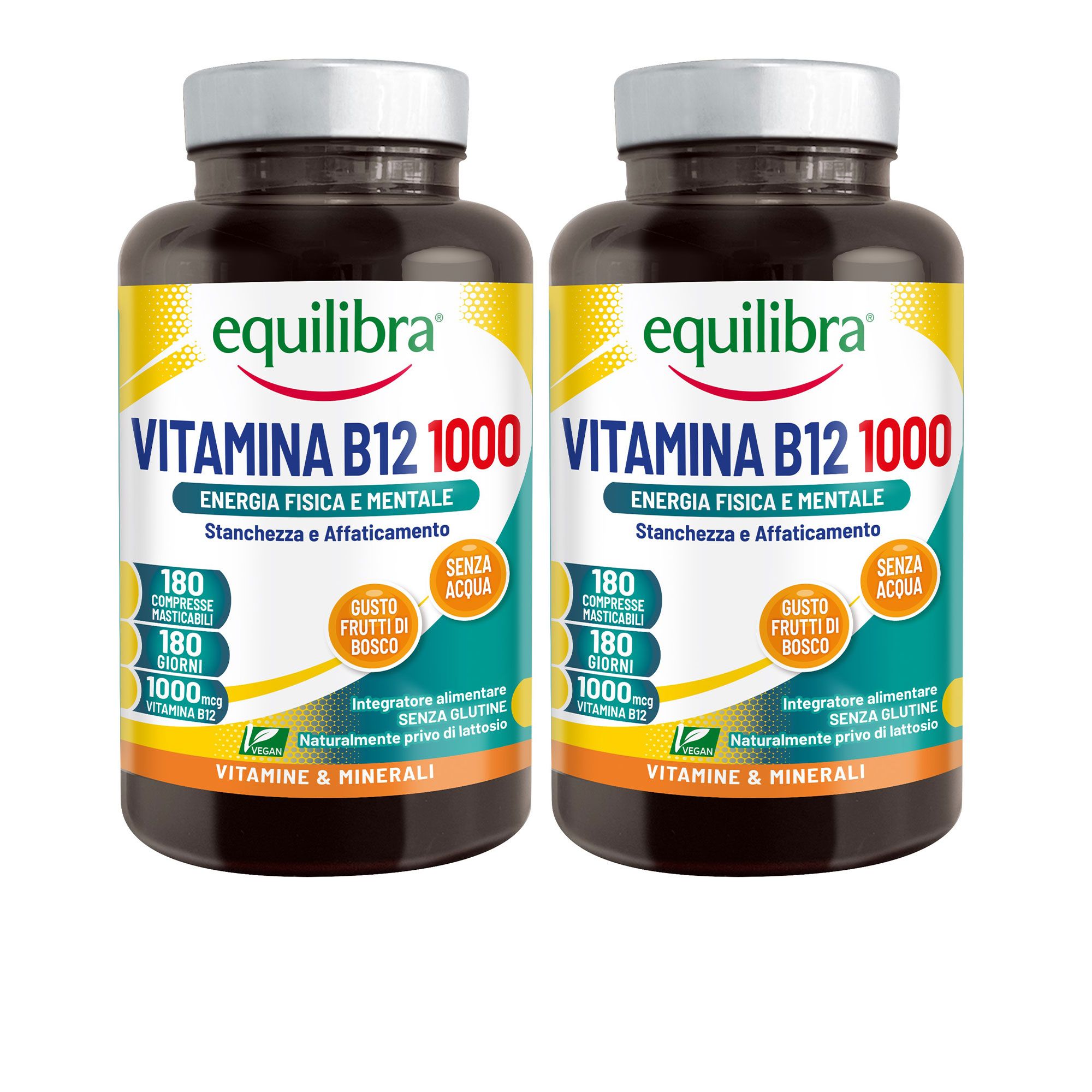 Equilibra®
Vitamina B12
Integratore
alimentare (2x180cpr)