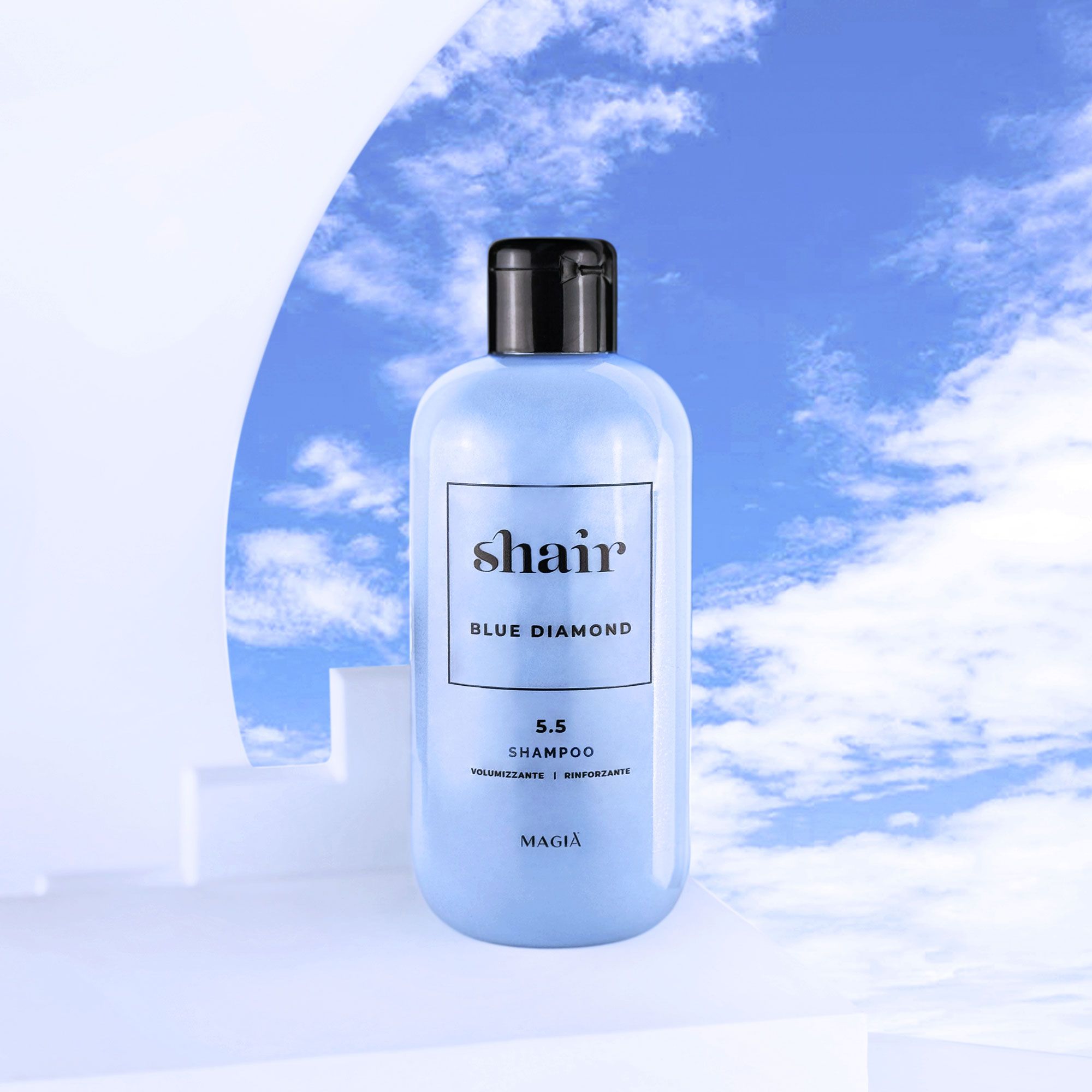 Shair
Shampoo Blue Diamond
volumizzante