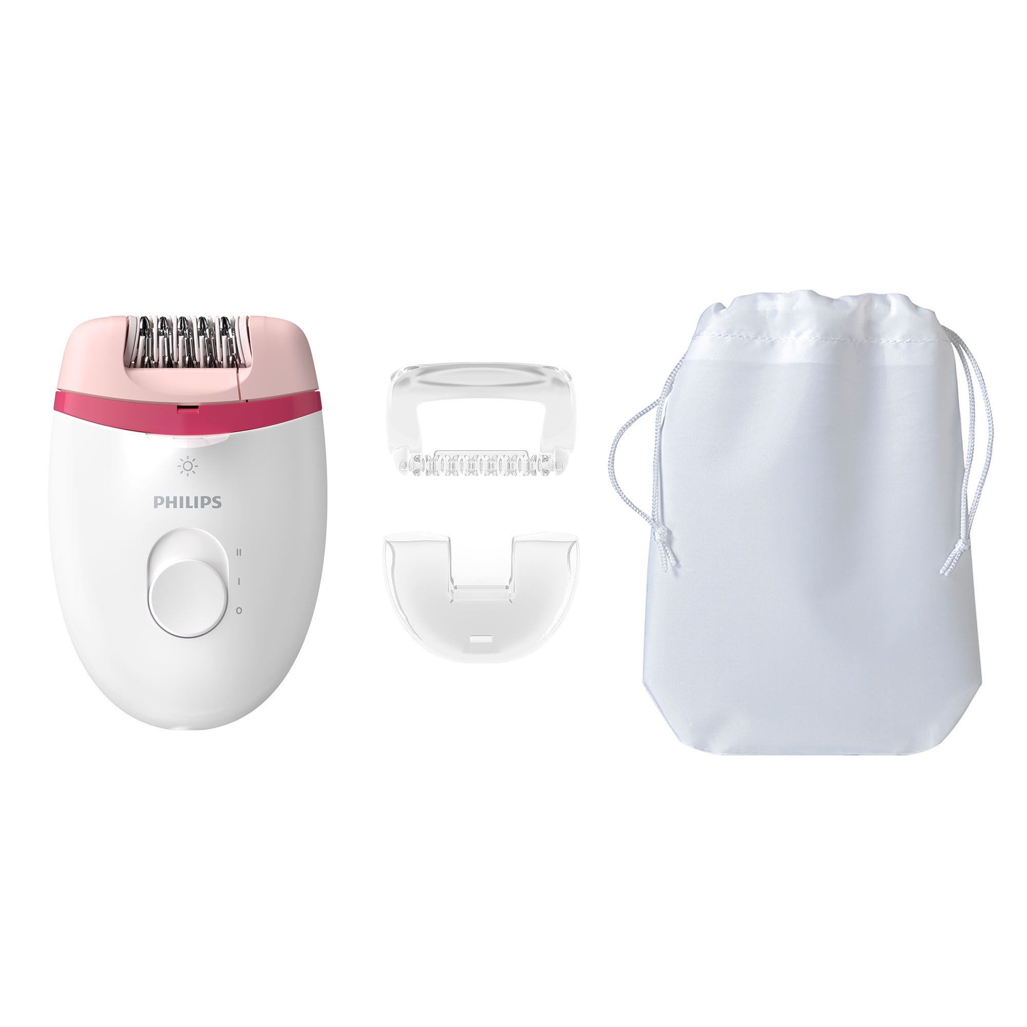 Philips
Satinelle Essential
Epilatore, custodia
e 3 testine