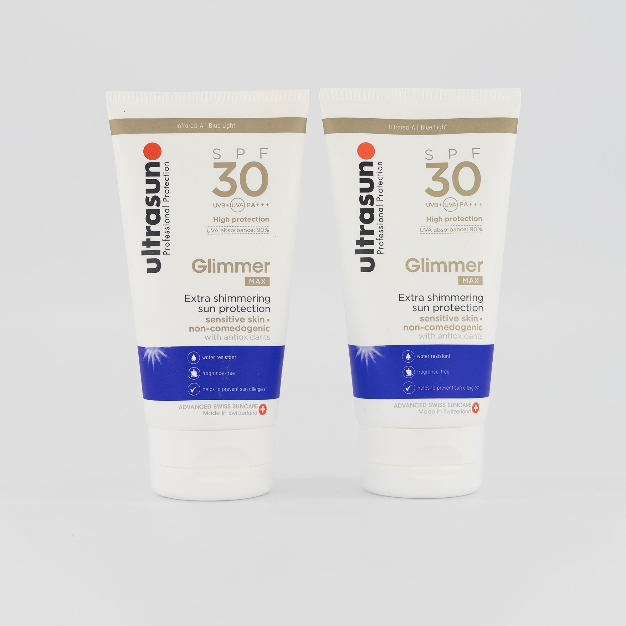 Ultrasun
Gel solare
Glimmer Max SPF30
(2x150 ml)