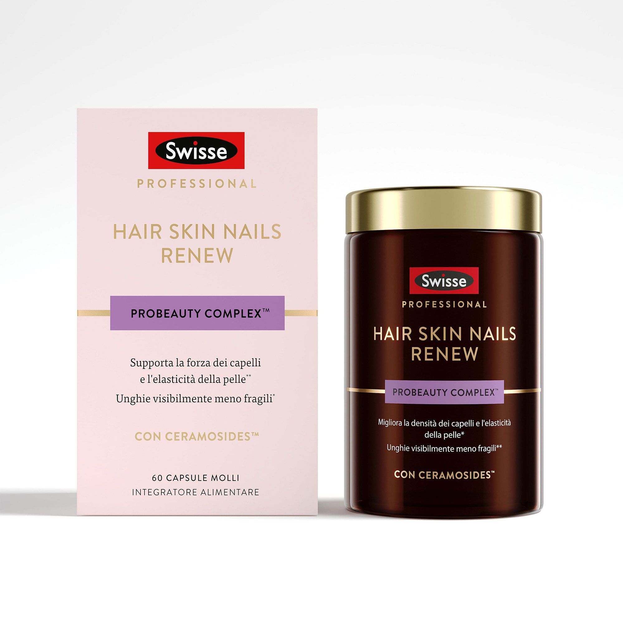 Swisse Hair Skin Nails integratore capelli, pelle, unghie 2x60cps