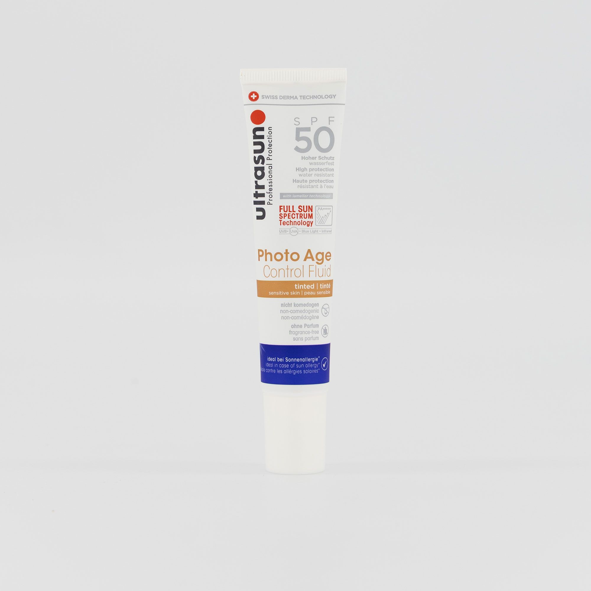 Ultrasun Crema viso SPF50 Photo Age Control Fluid Tinted (40 ml)